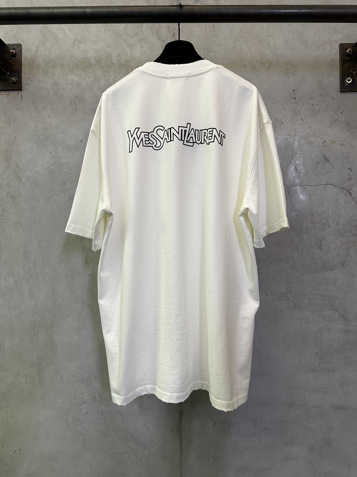 Saint Laurent YSL 圣罗兰 26ss 字母logo印花短袖T恤