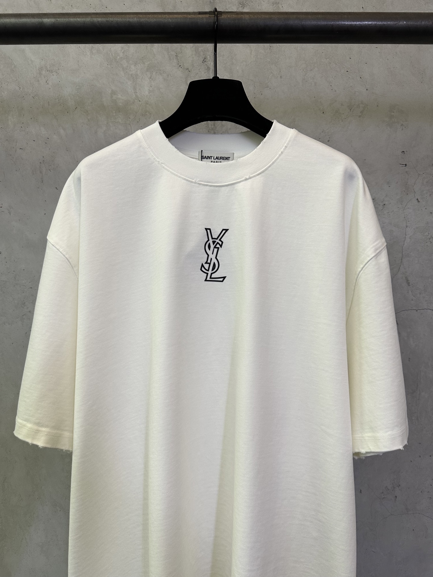 Saint Laurent YSL 圣罗兰 26ss 字母logo印花短袖T恤