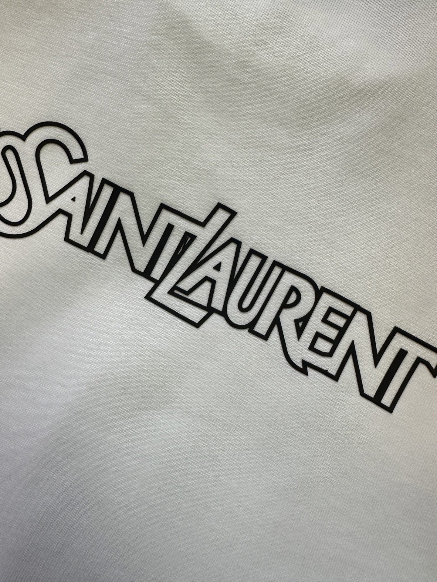 Saint Laurent YSL 圣罗兰 26ss 字母logo印花短袖T恤