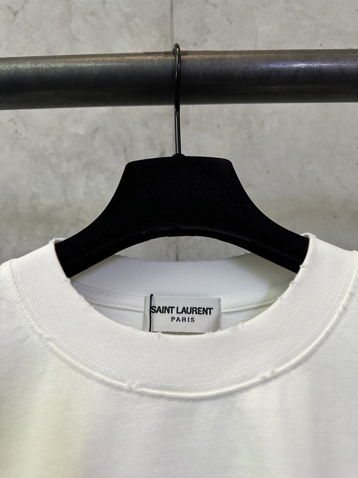Saint Laurent YSL 圣罗兰 26ss 字母logo印花短袖T恤