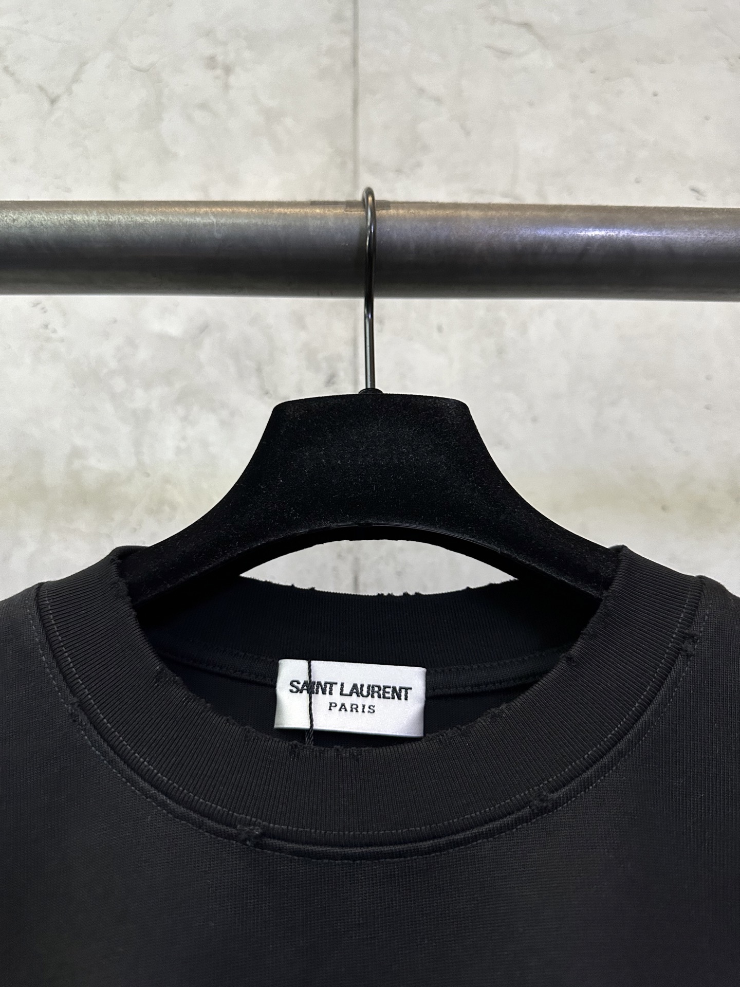 Saint Laurent YSL 圣罗兰 26ss 字母logo印花短袖T恤