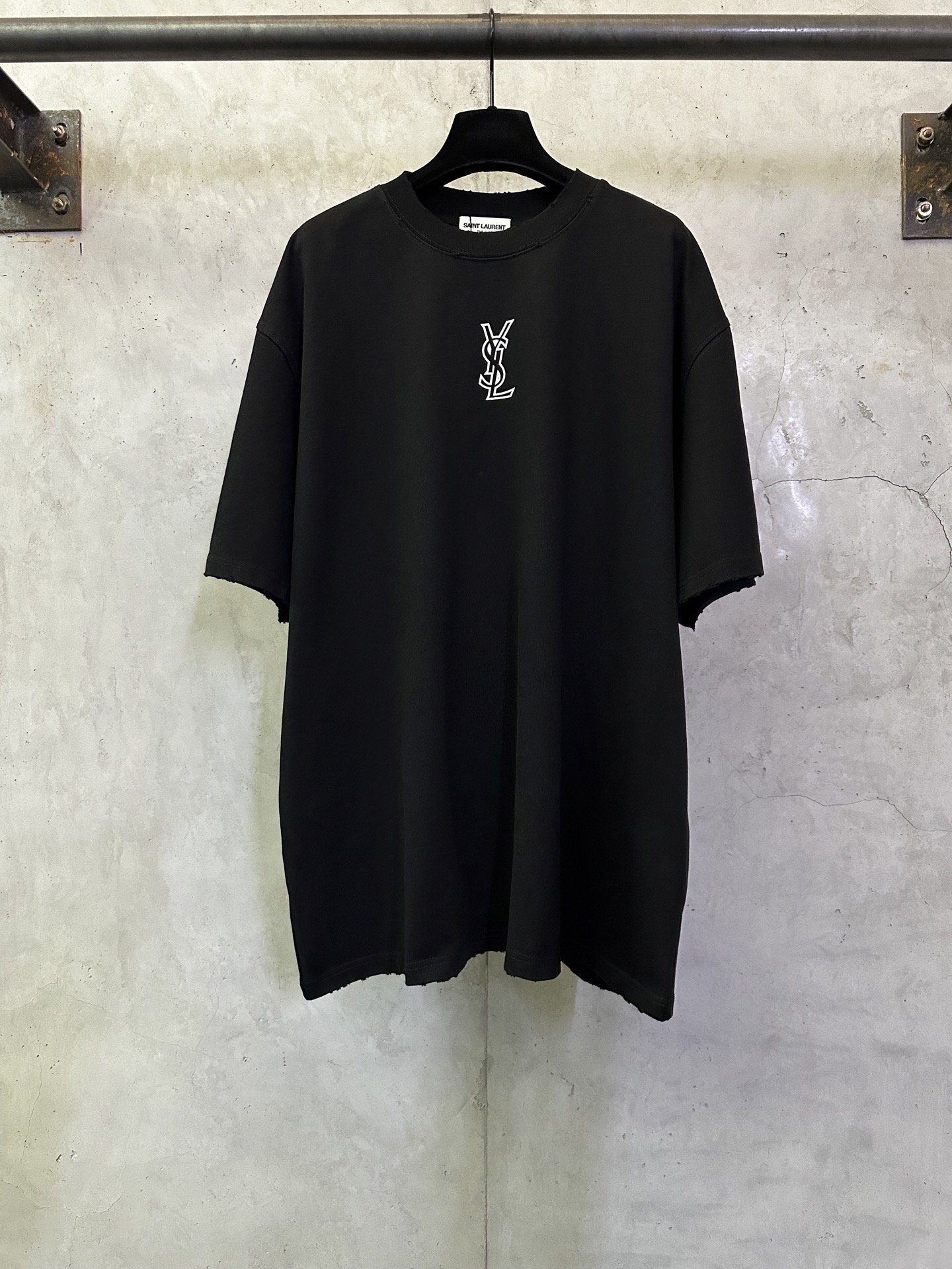 Saint Laurent YSL 圣罗兰 26ss 字母logo印花短袖T恤