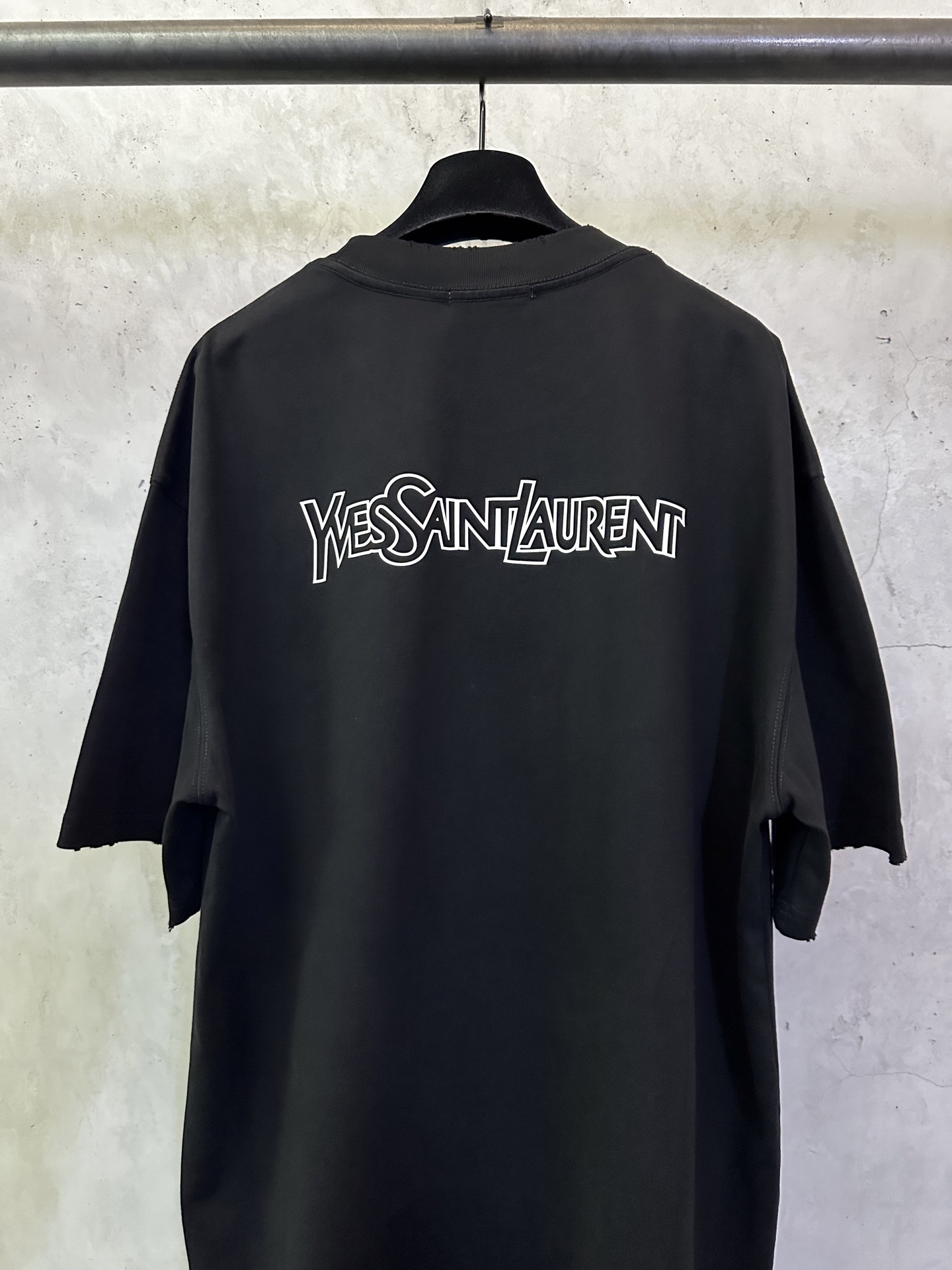 Saint Laurent YSL 圣罗兰 26ss 字母logo印花短袖T恤