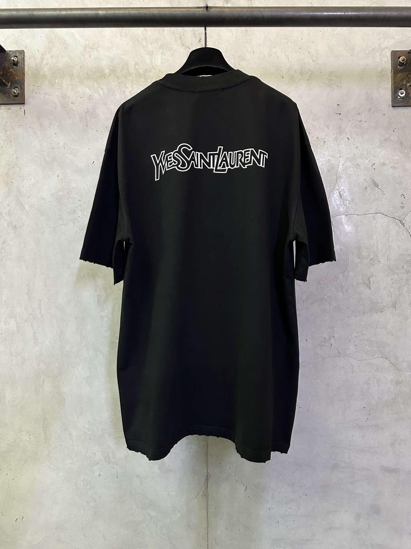 Saint Laurent YSL 圣罗兰 26ss 字母logo印花短袖T恤