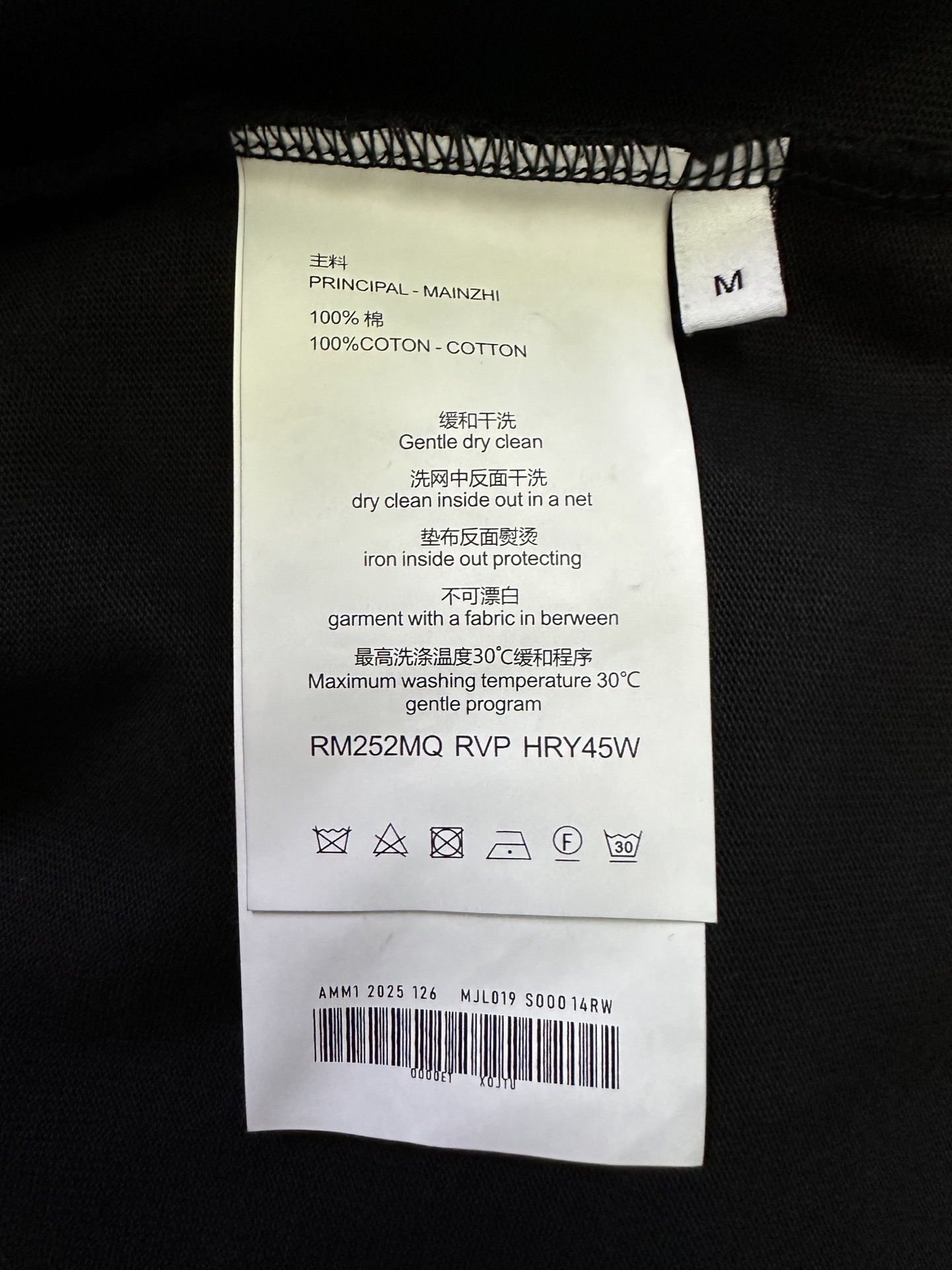 Balenciaga Balenciaga巴黎世家 麦穗logo印花短袖T恤