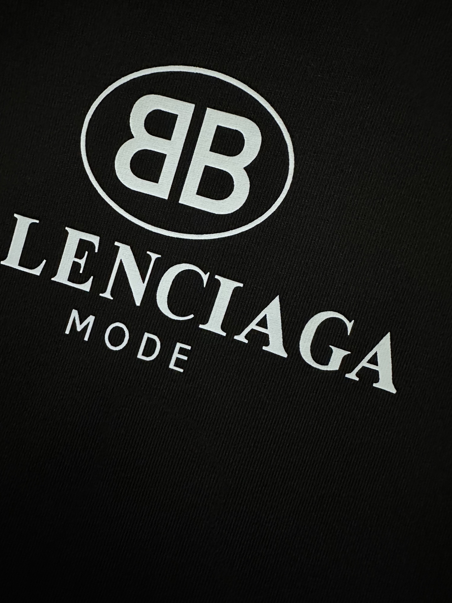 Balenciaga Balenciaga巴黎世家 双B字母印花短袖T恤