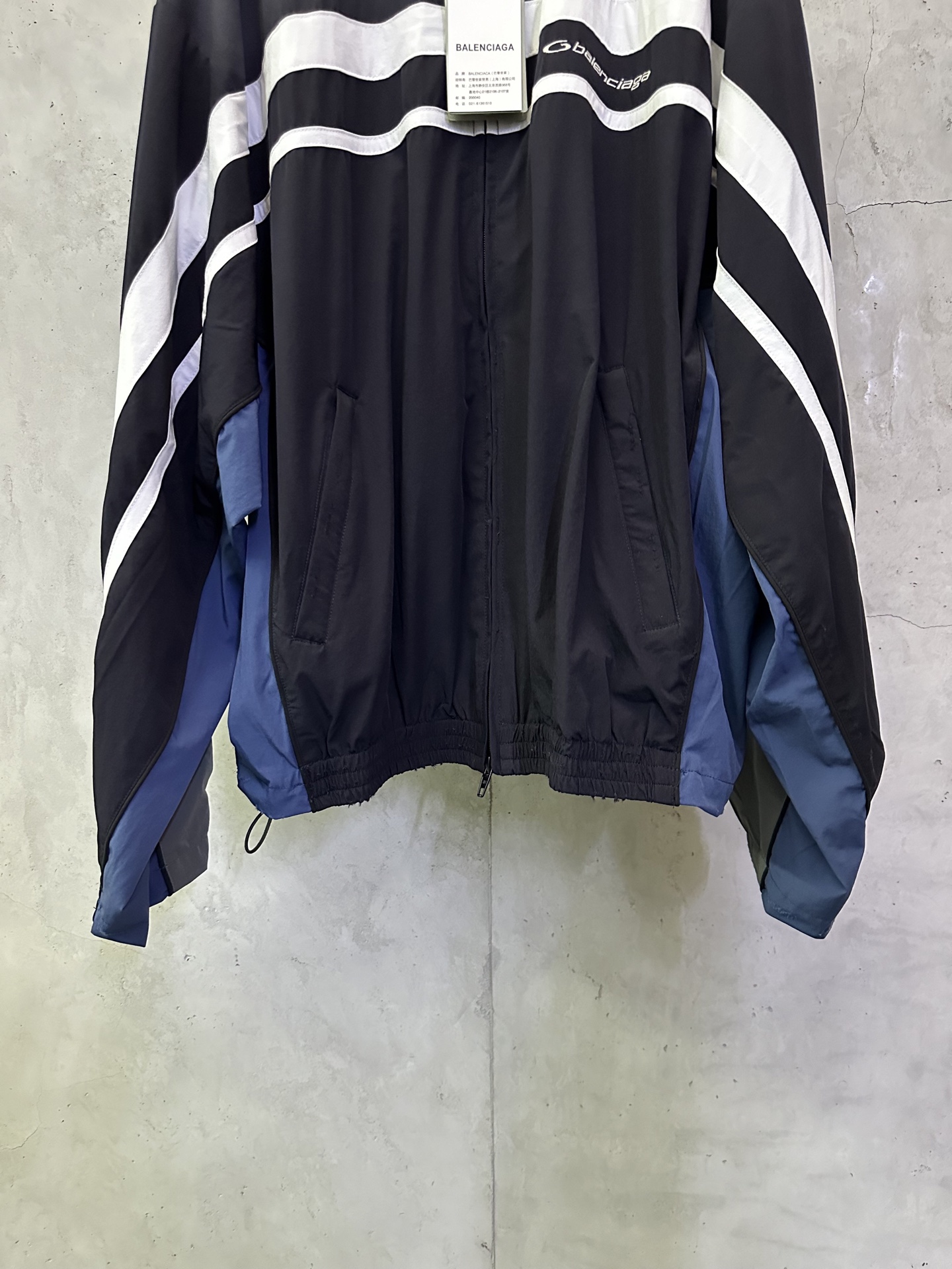 Balenciaga Balenciaga 巴黎世家 25FW 拼色冲锋衣夹克
