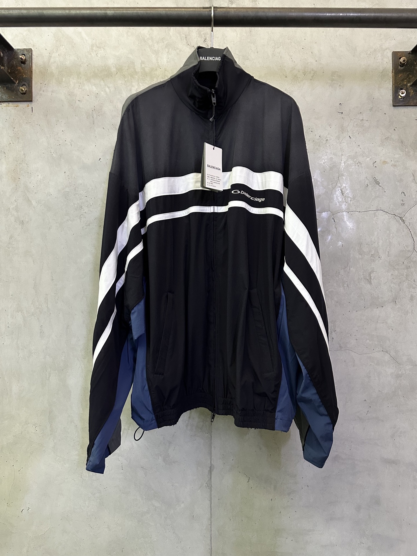 Balenciaga Balenciaga 巴黎世家 25FW 拼色冲锋衣夹克