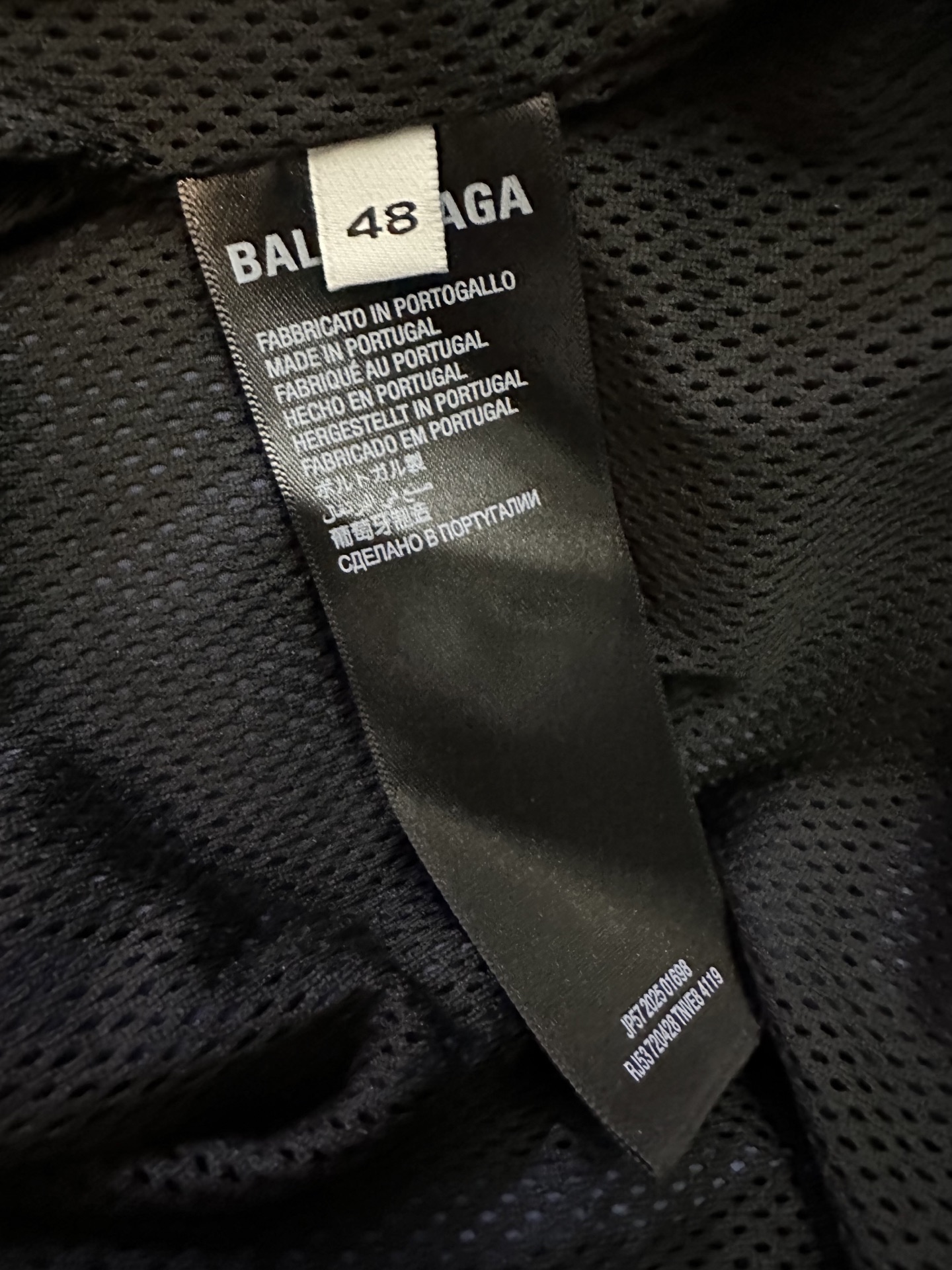 Balenciaga Balenciaga 巴黎世家 25FW 拼色冲锋衣夹克