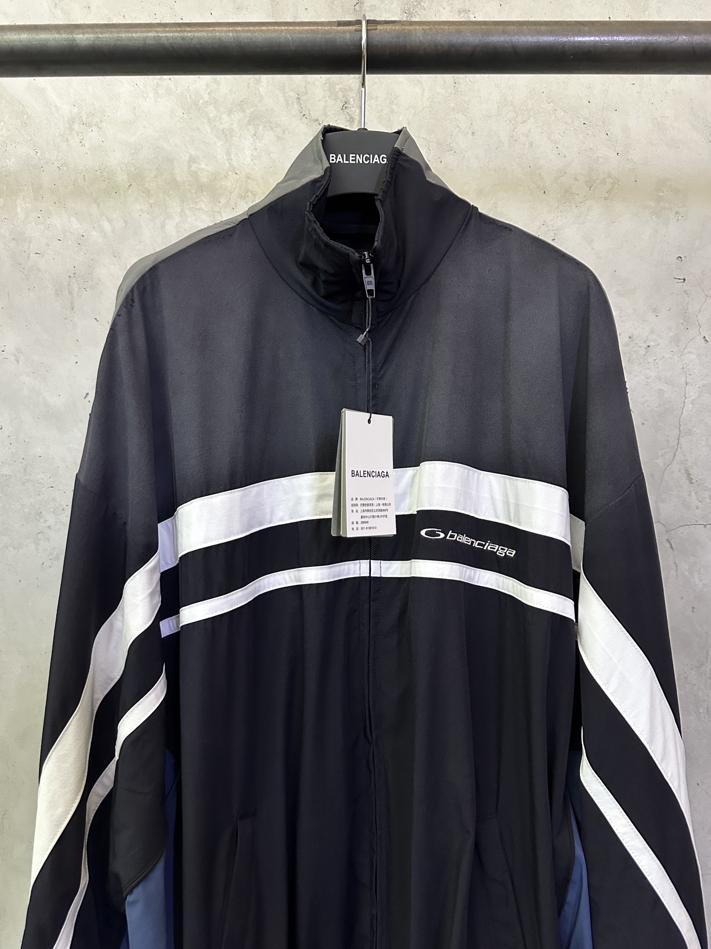 Balenciaga Balenciaga 巴黎世家 25FW 拼色冲锋衣夹克