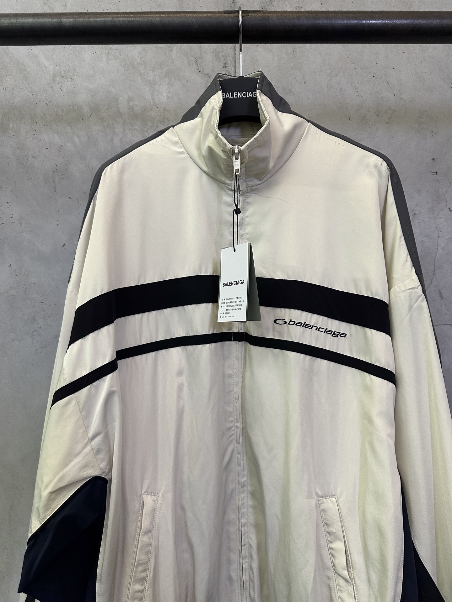 Balenciaga Balenciaga 巴黎世家 25FW 拼色冲锋衣夹克