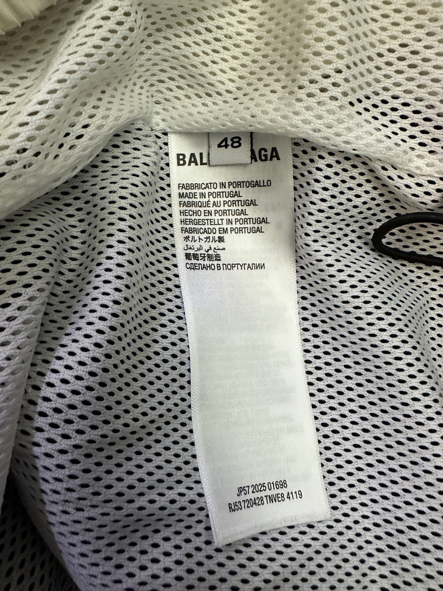 Balenciaga Balenciaga 巴黎世家 25FW 拼色冲锋衣夹克