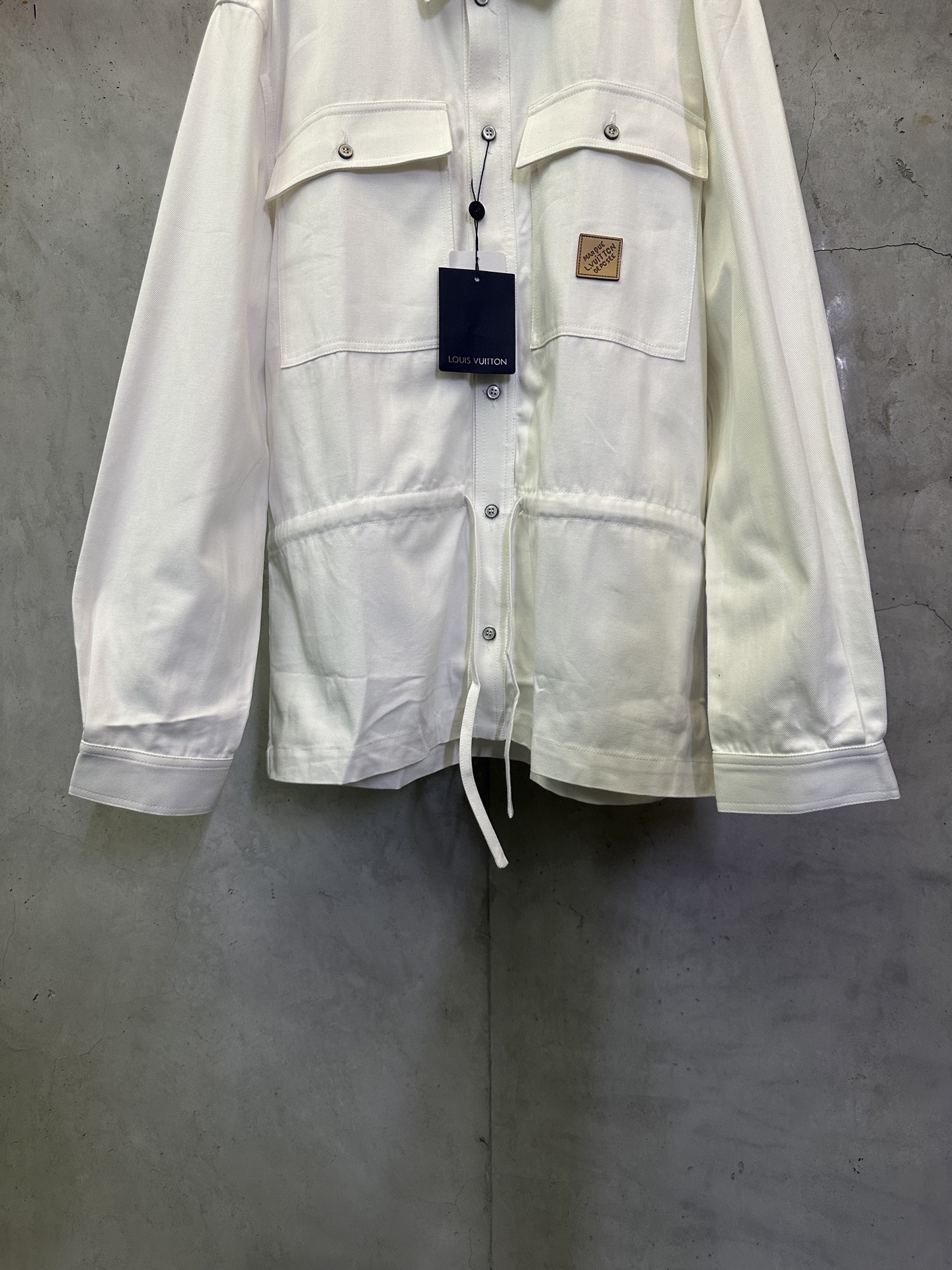 Louis Vuitton LOUIS VUITTON 26SS Lv标识提花夹克式衬衫