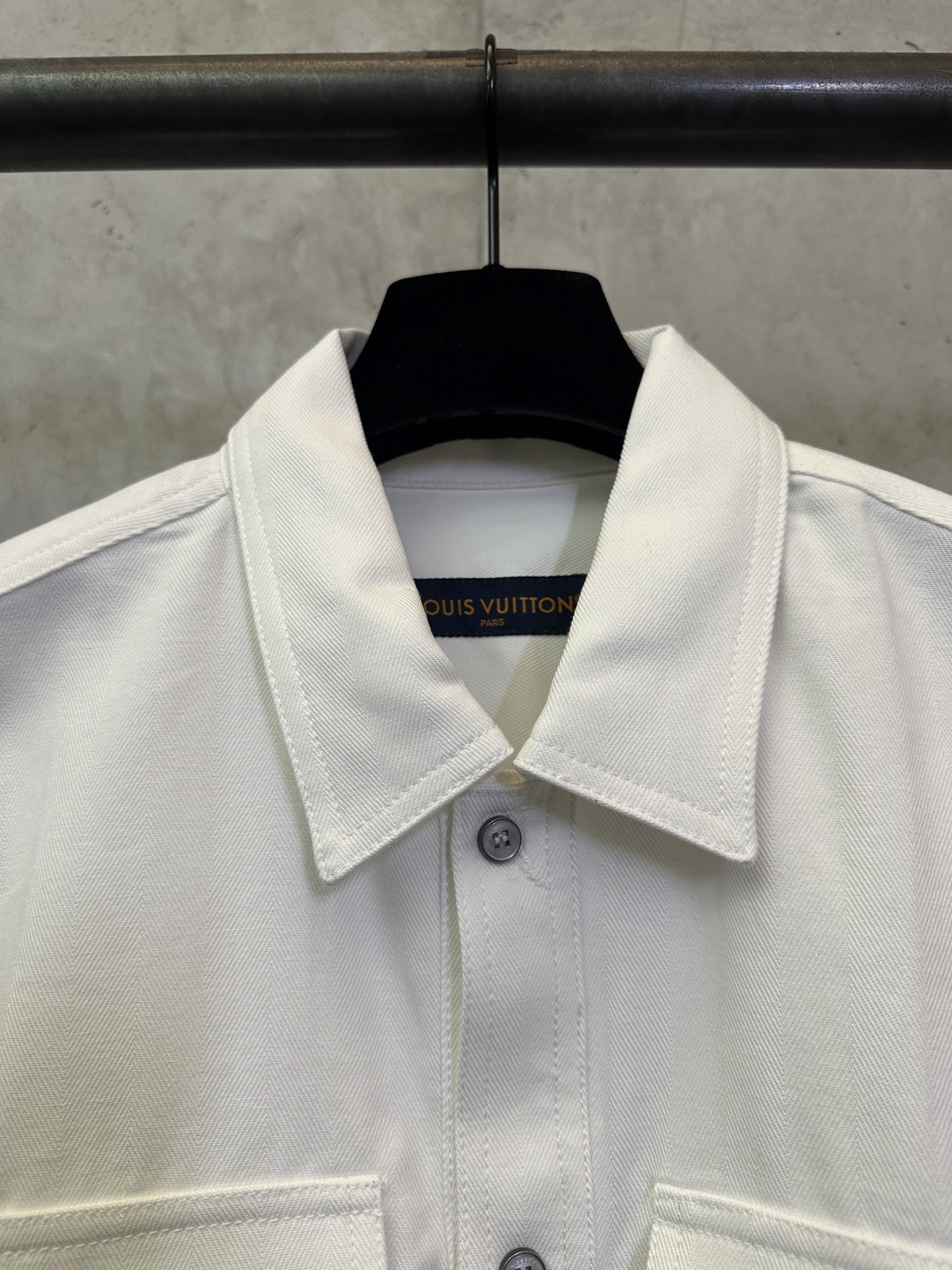 Louis Vuitton LOUIS VUITTON 26SS Lv标识提花夹克式衬衫