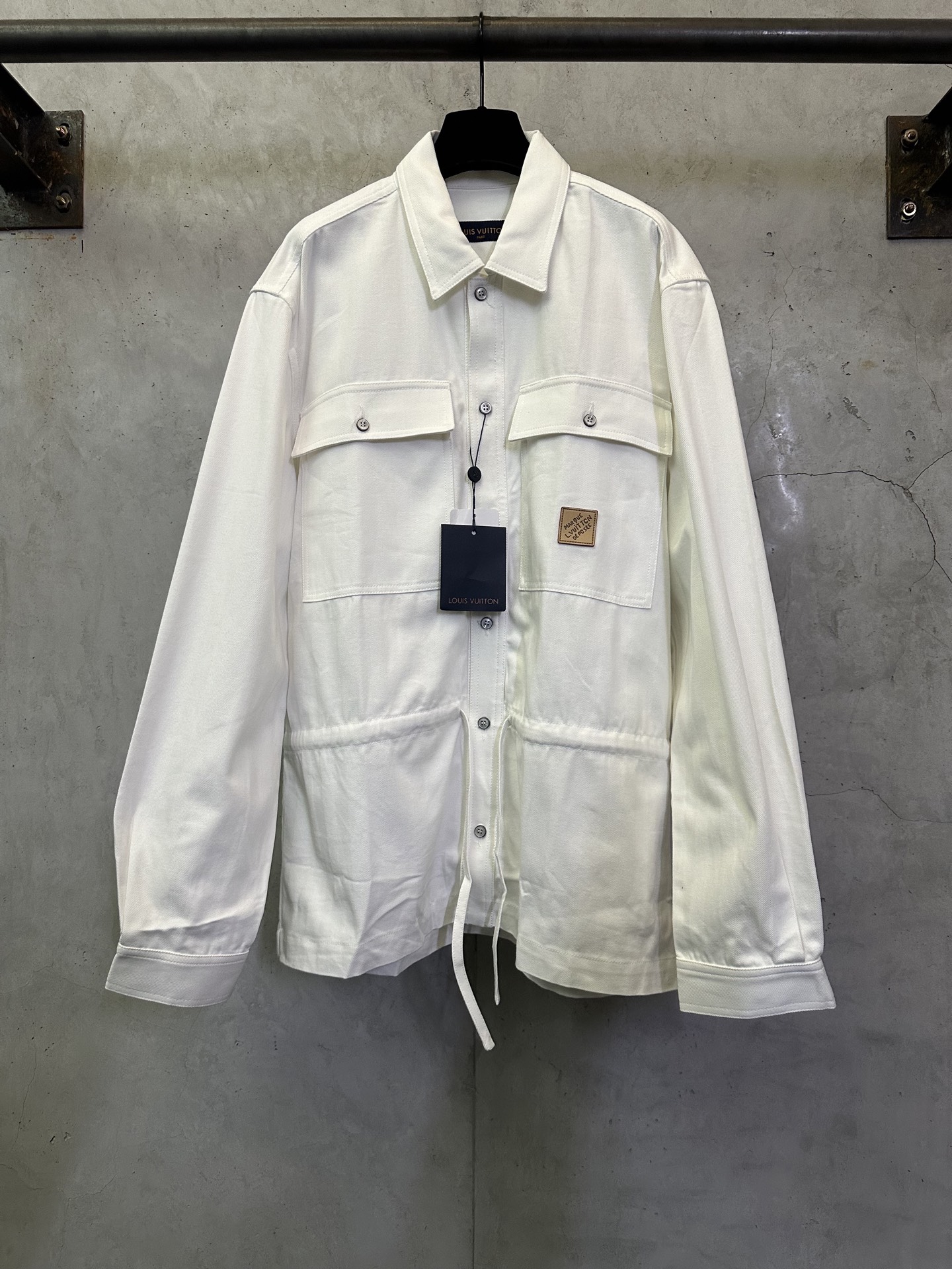 Louis Vuitton LOUIS VUITTON 26SS Lv标识提花夹克式衬衫