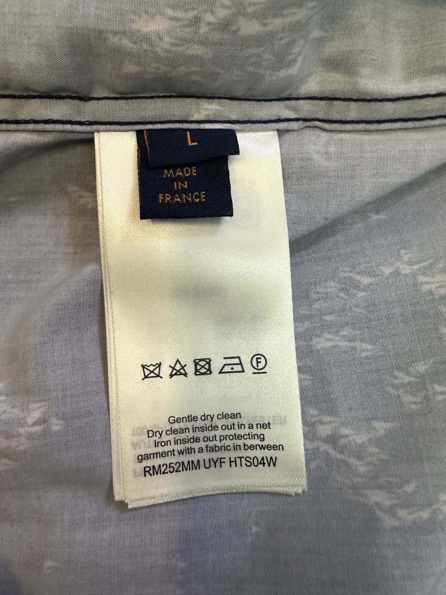 Louis Vuitton LOUIS VUITTON 25SS LV印花短袖衬衫