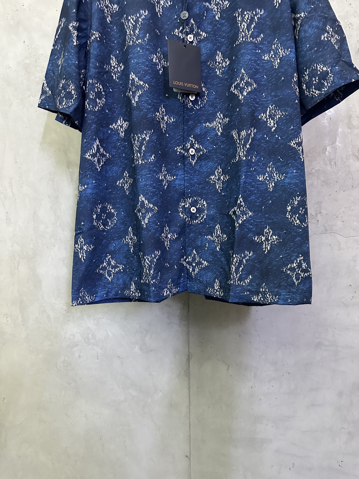 Louis Vuitton LOUIS VUITTON 25SS LV印花短袖衬衫