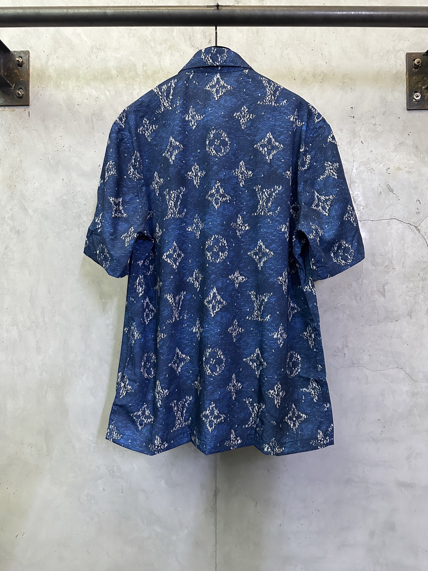 Louis Vuitton LOUIS VUITTON 25SS LV印花短袖衬衫
