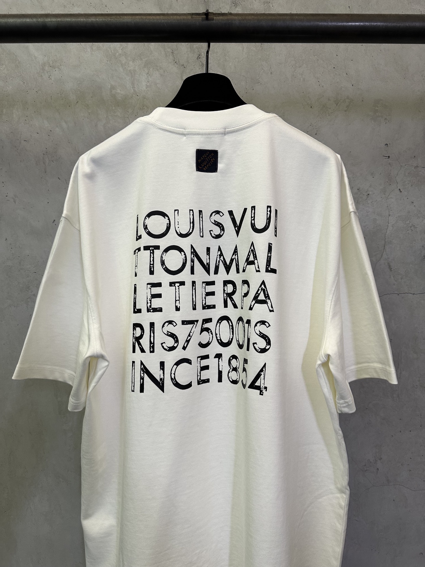 Louis Vuitton Louis Vuitton 26ss LV 字母印花圆领短袖T恤