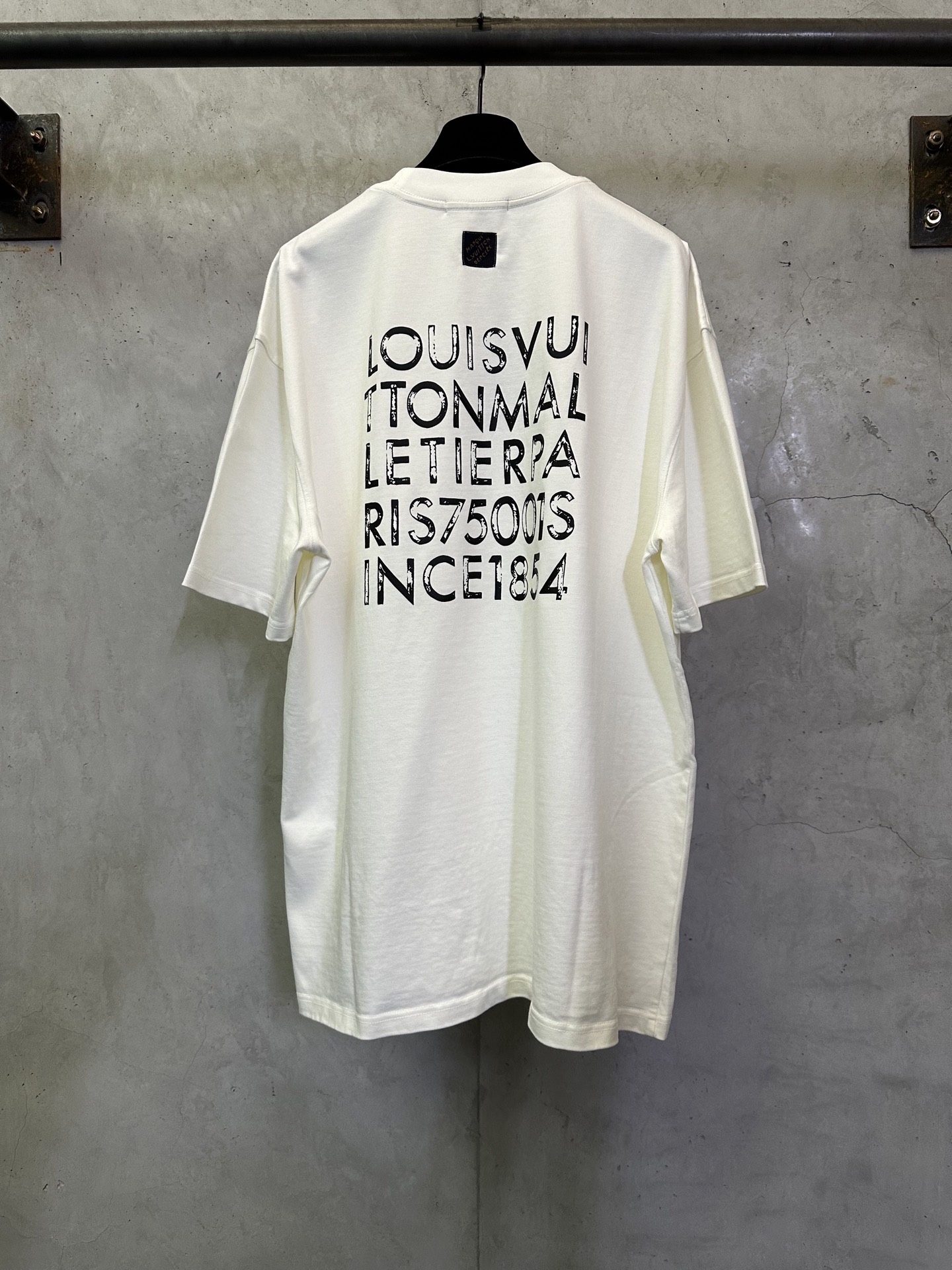 Louis Vuitton Louis Vuitton 26ss LV 字母印花圆领短袖T恤