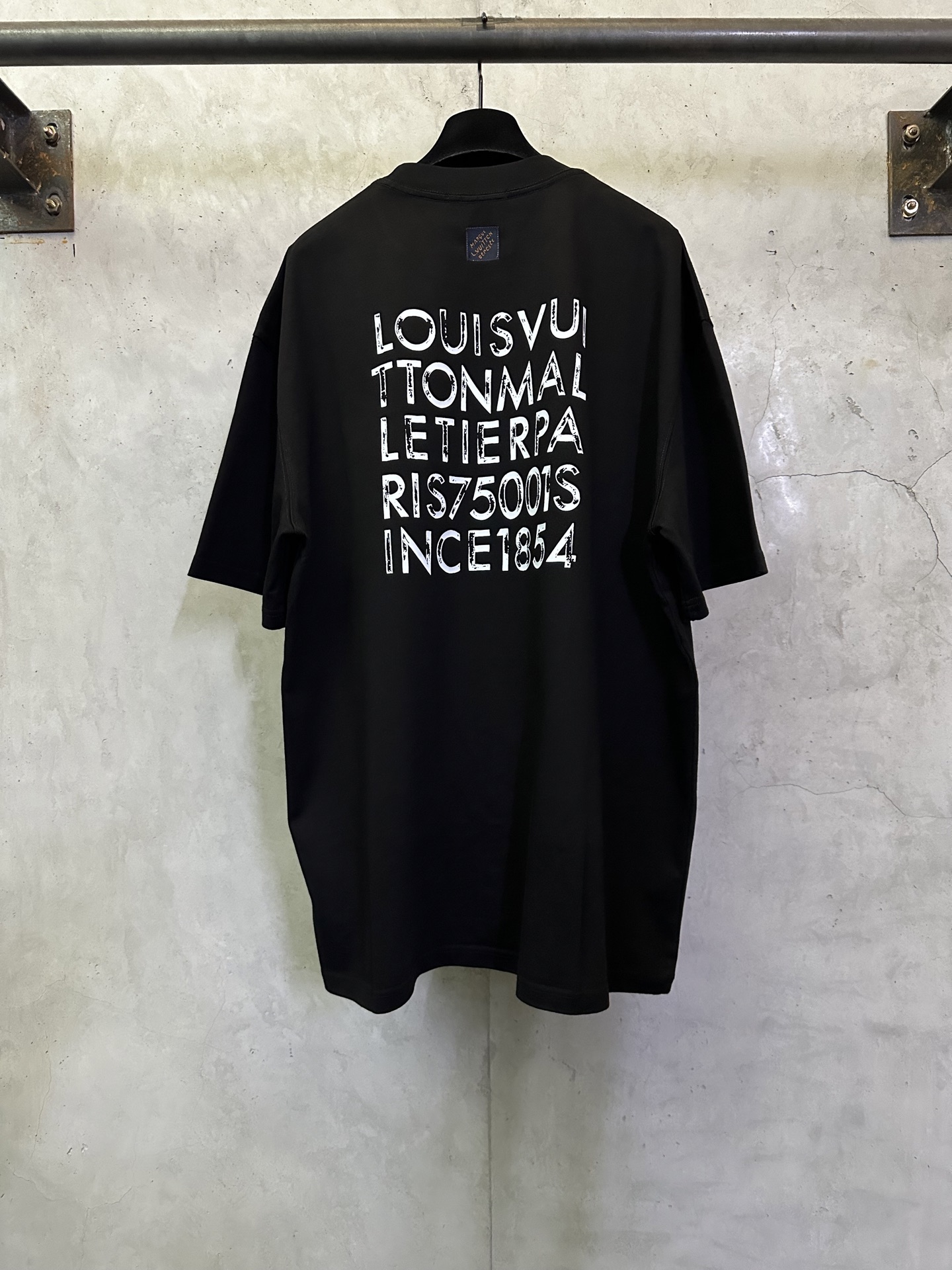 Louis Vuitton Louis Vuitton 26ss LV 字母印花圆领短袖T恤