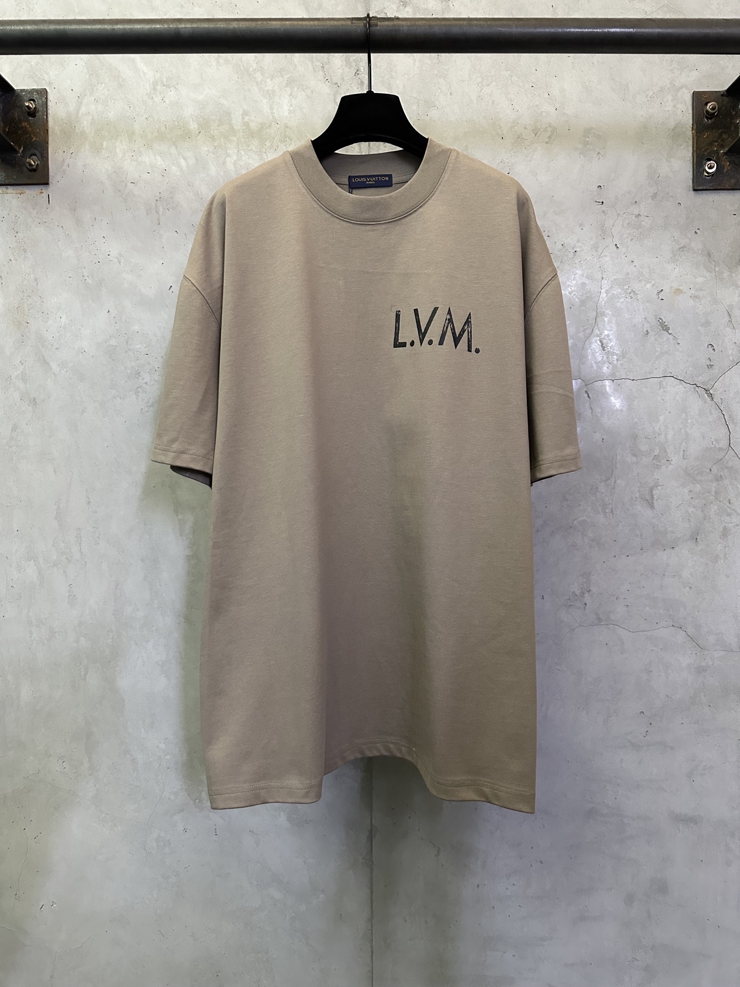 Louis Vuitton Louis Vuitton 26ss LV 字母印花圆领短袖T恤