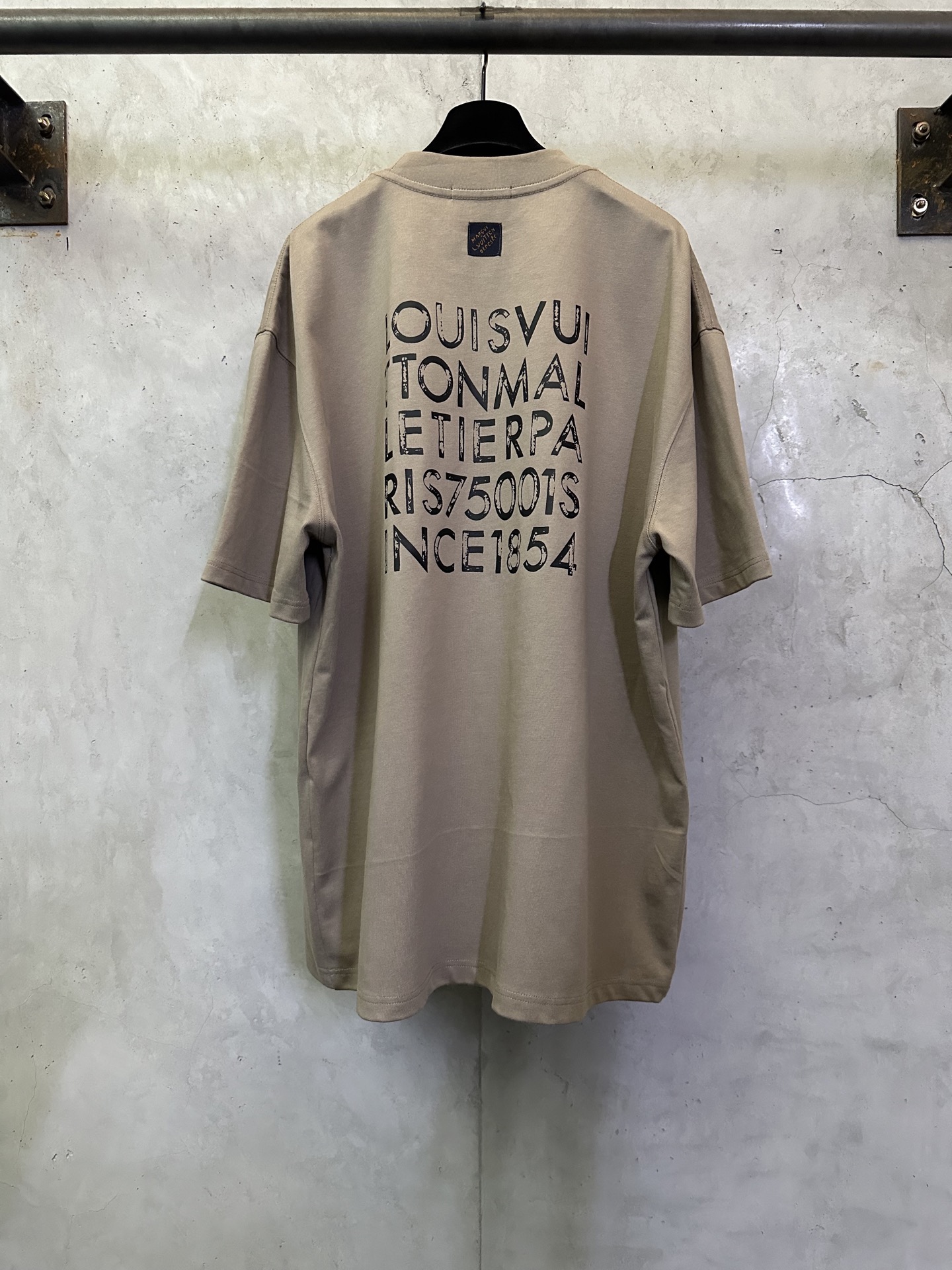 Louis Vuitton Louis Vuitton 26ss LV 字母印花圆领短袖T恤