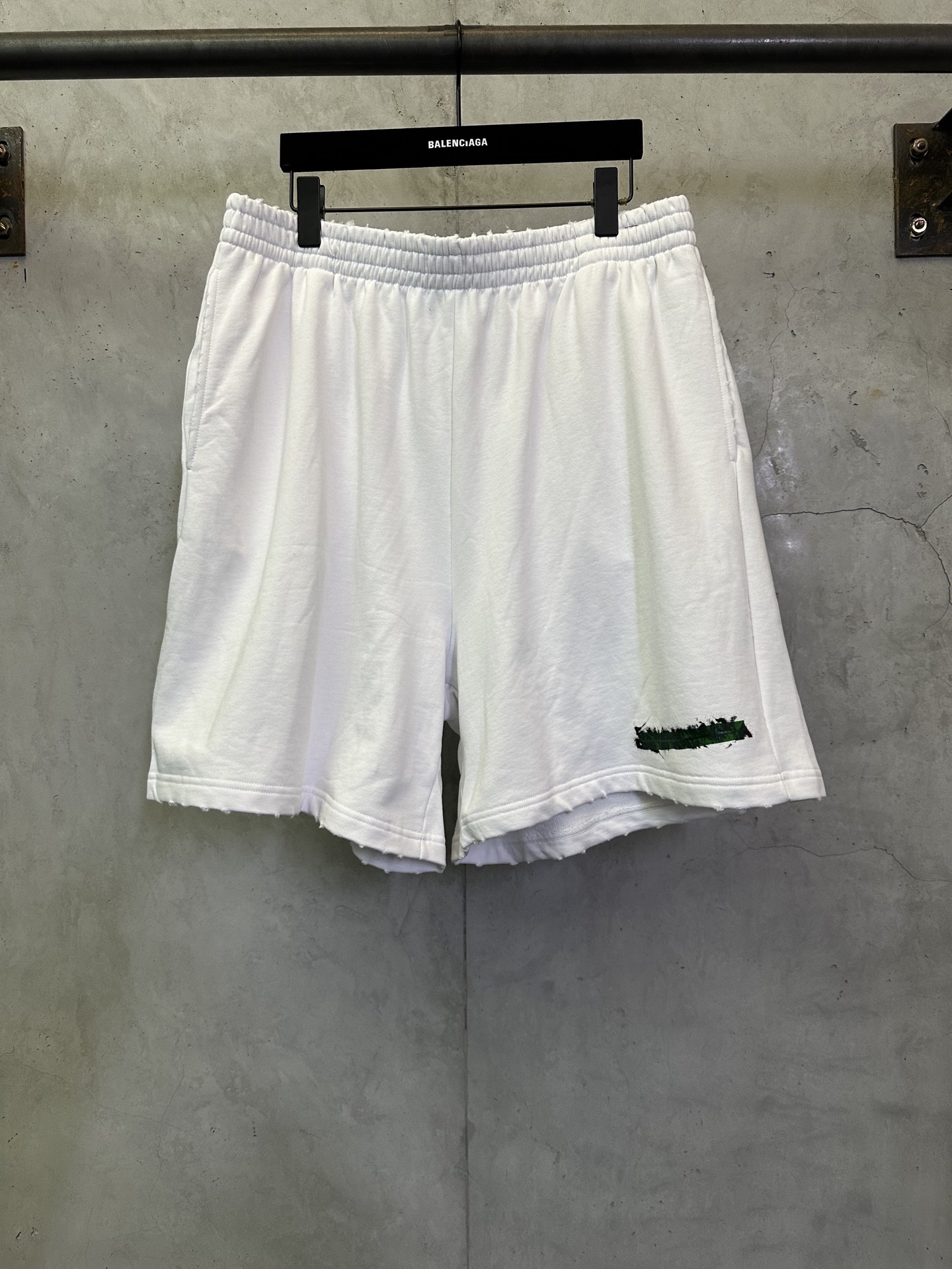 Balenciaga Balenciaga 巴黎世家 26ss 绿胶带短裤套装