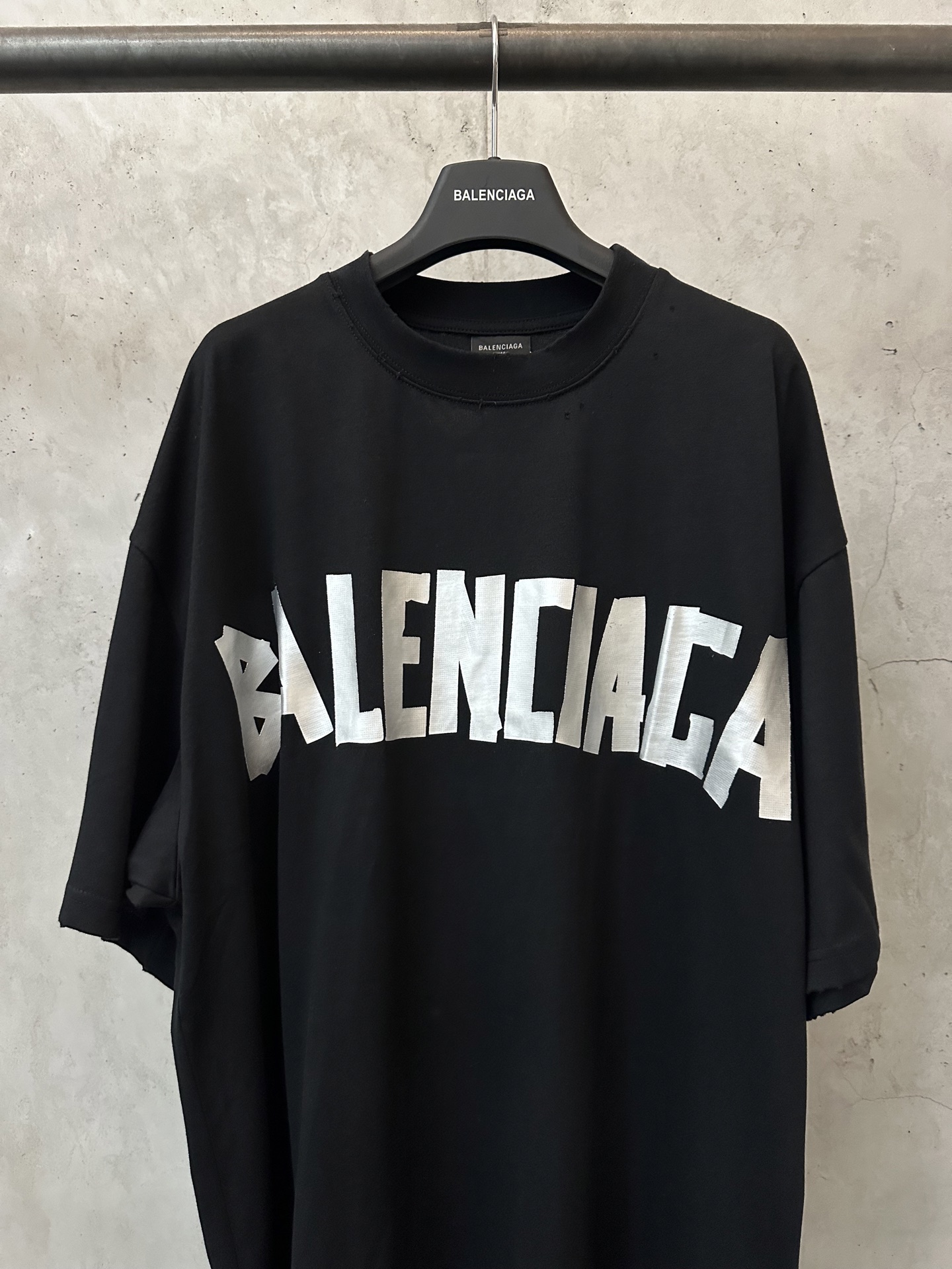 Balenciaga Balenciaga 巴黎世家 24ss 美工胶带印花短袖T恤