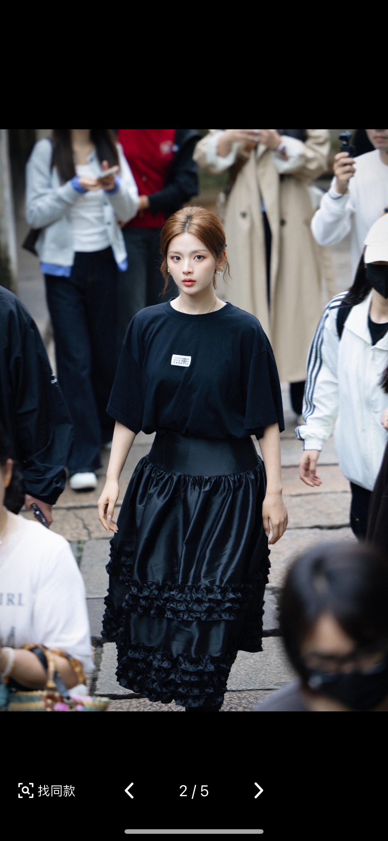 마르지엘라 남성 이중사 반팔 티셔츠 2026 SS 이미지 10