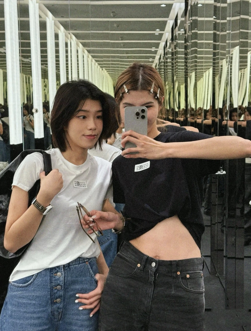 마르지엘라 남성 이중사 반팔 티셔츠 2026 SS 이미지 18