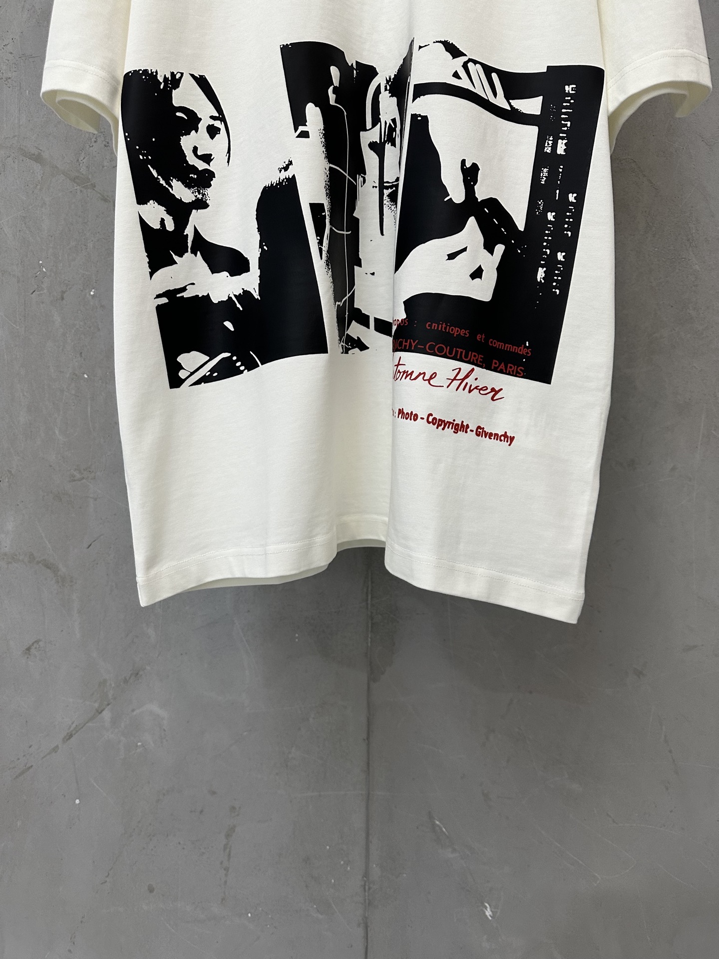 Givenchy Givenchy 纪梵希 26ss 摄影印花圆领短袖T恤