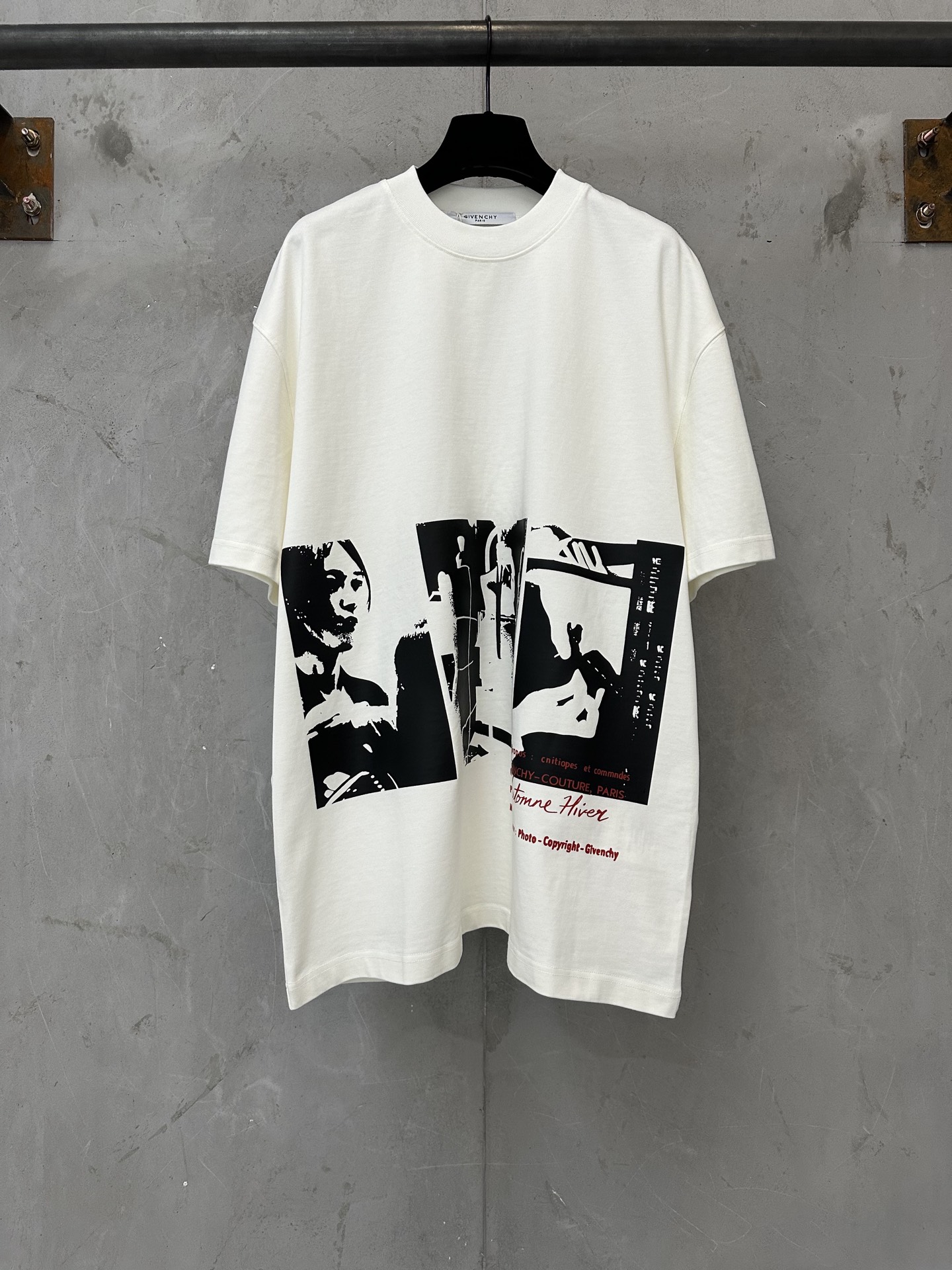 Givenchy Givenchy 纪梵希 26ss 摄影印花圆领短袖T恤