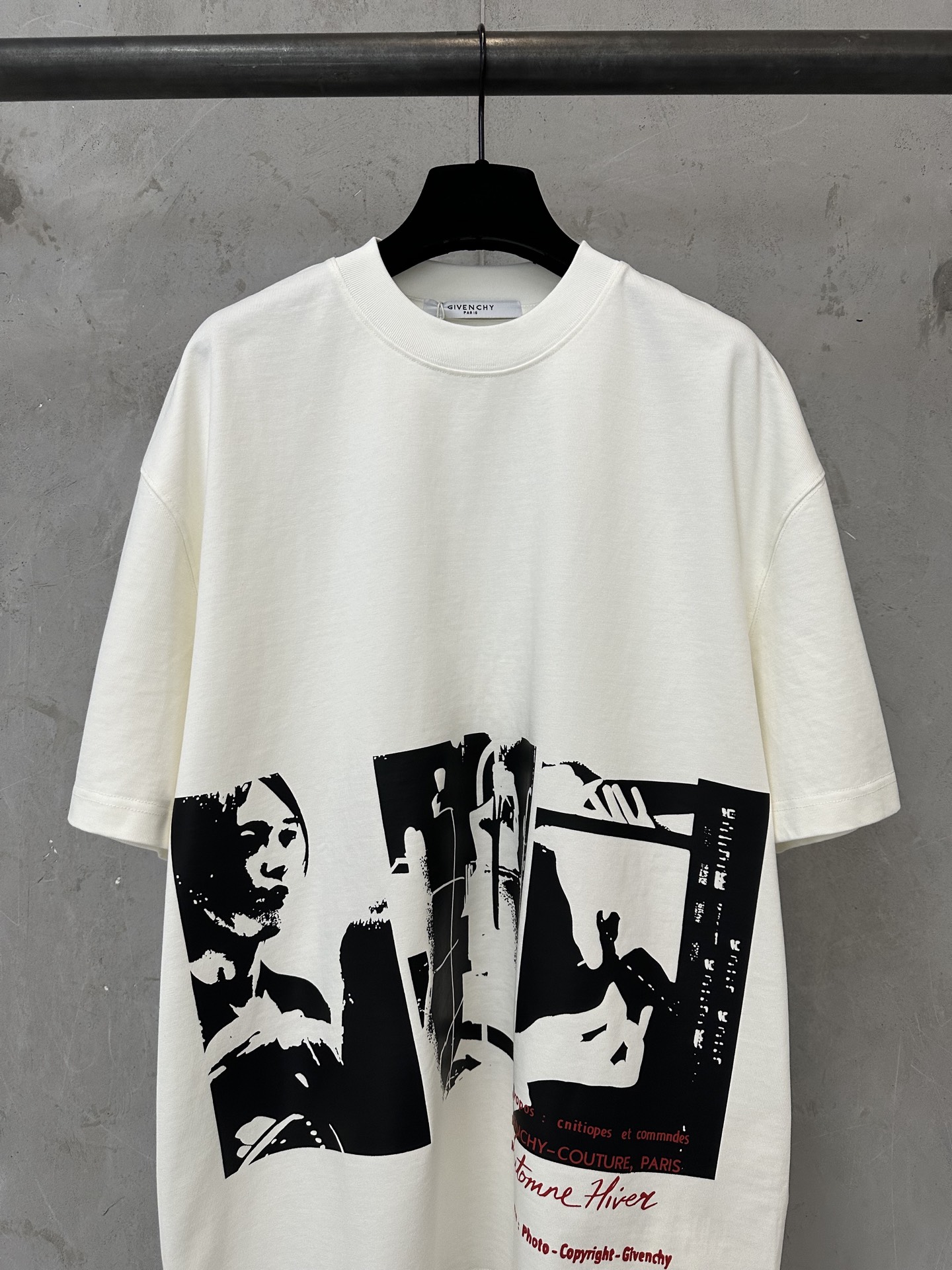 Givenchy Givenchy 纪梵希 26ss 摄影印花圆领短袖T恤