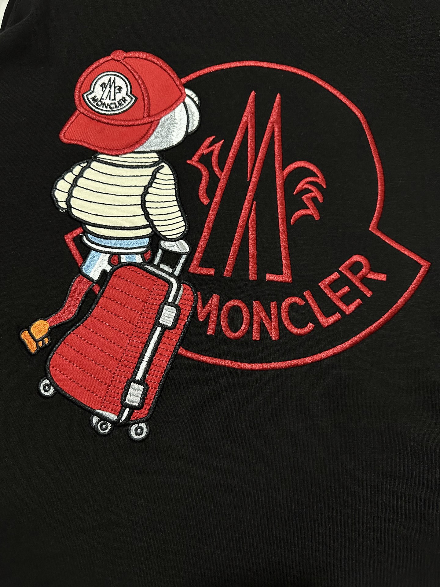 Moncler MONCLER蒙口 26SS 撞色领口短袖T恤
