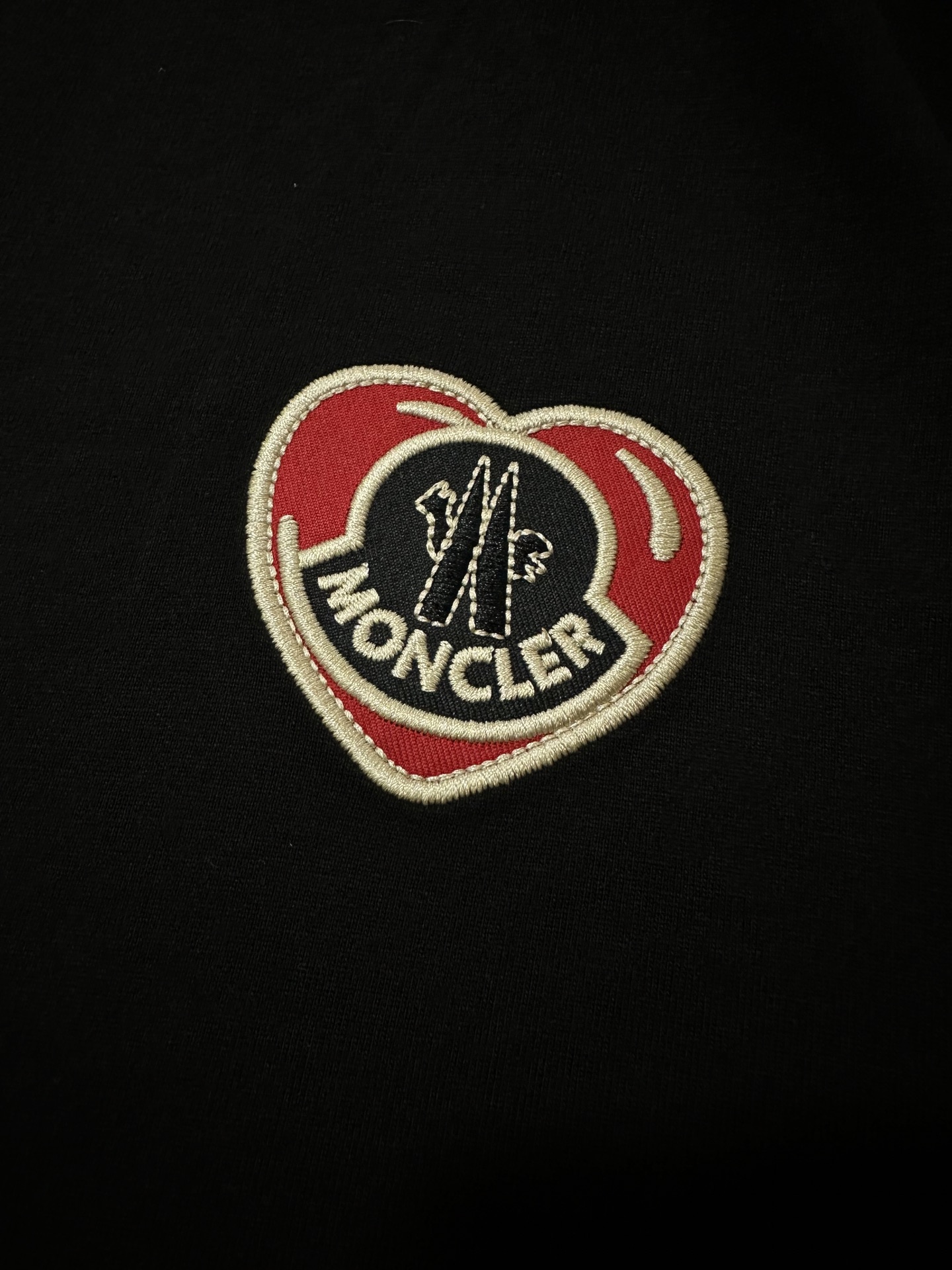 Moncler MONCLER蒙口 26SS 撞色领口短袖T恤