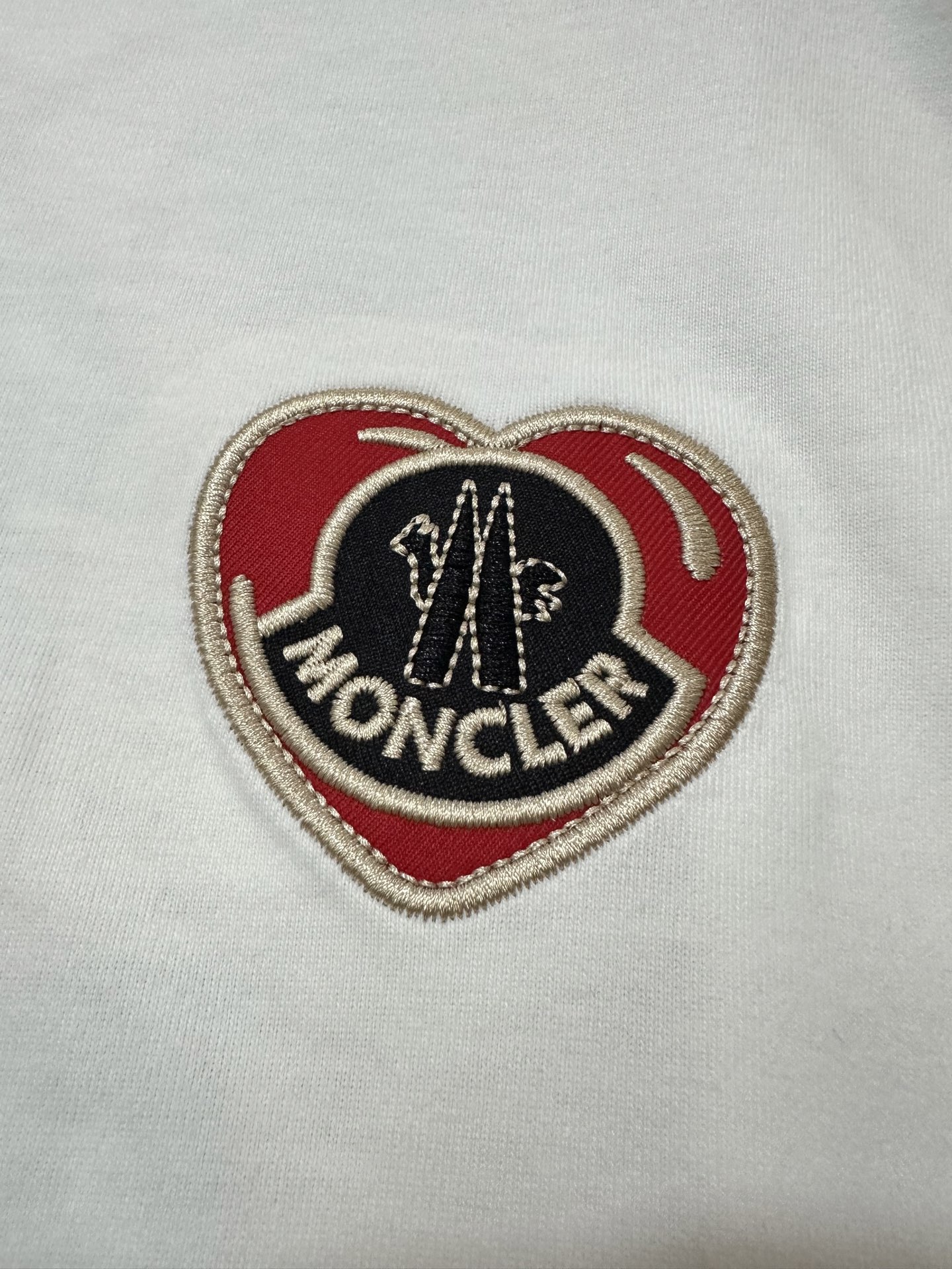 Moncler MONCLER蒙口 26SS 撞色领口短袖T恤