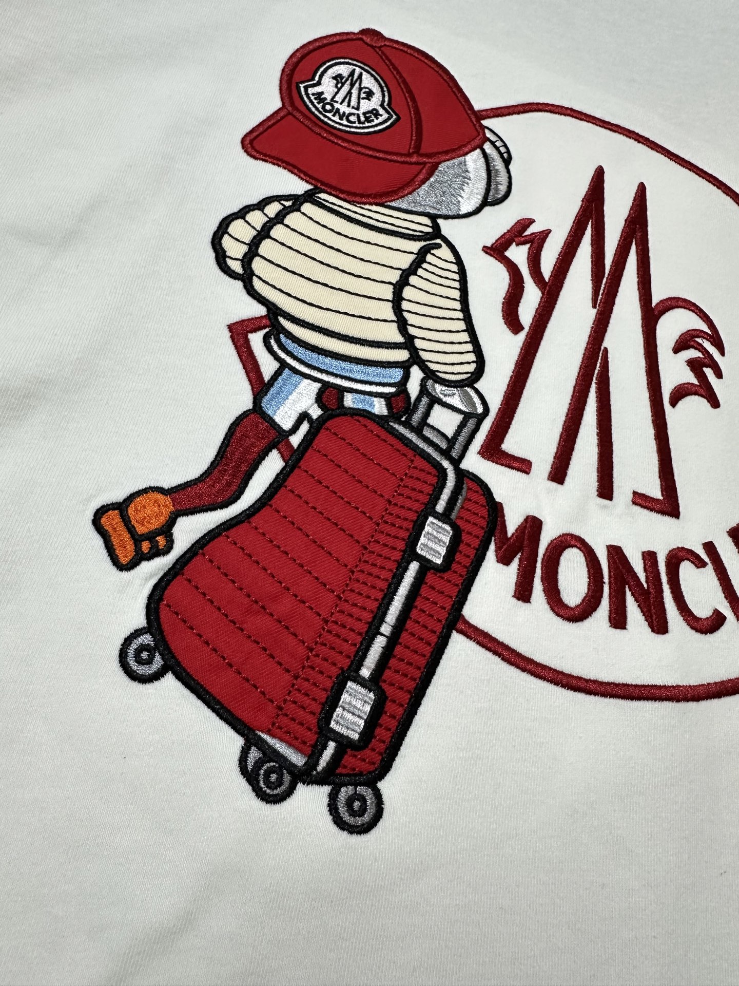 Moncler MONCLER蒙口 26SS 撞色领口短袖T恤