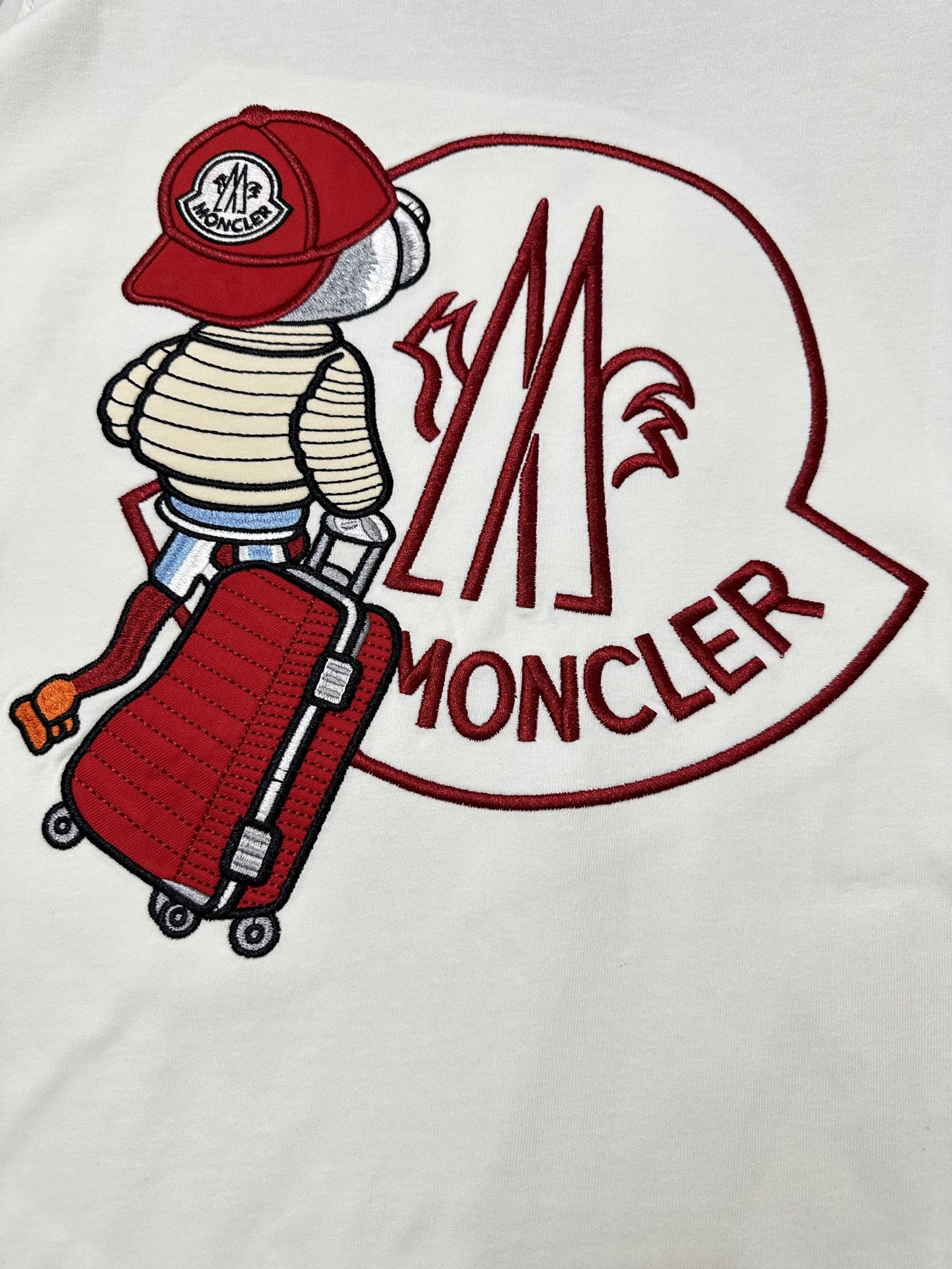 Moncler MONCLER蒙口 26SS 撞色领口短袖T恤