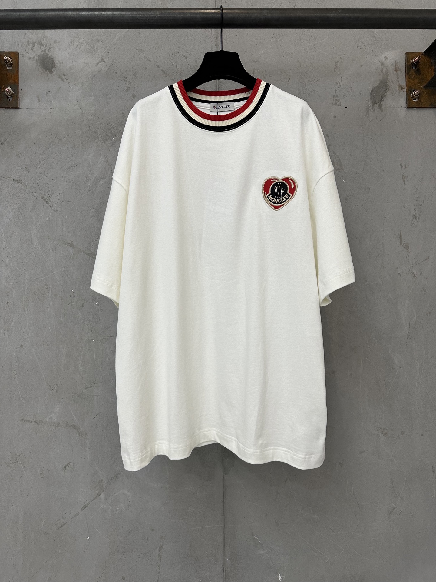 Moncler MONCLER蒙口 26SS 撞色领口短袖T恤