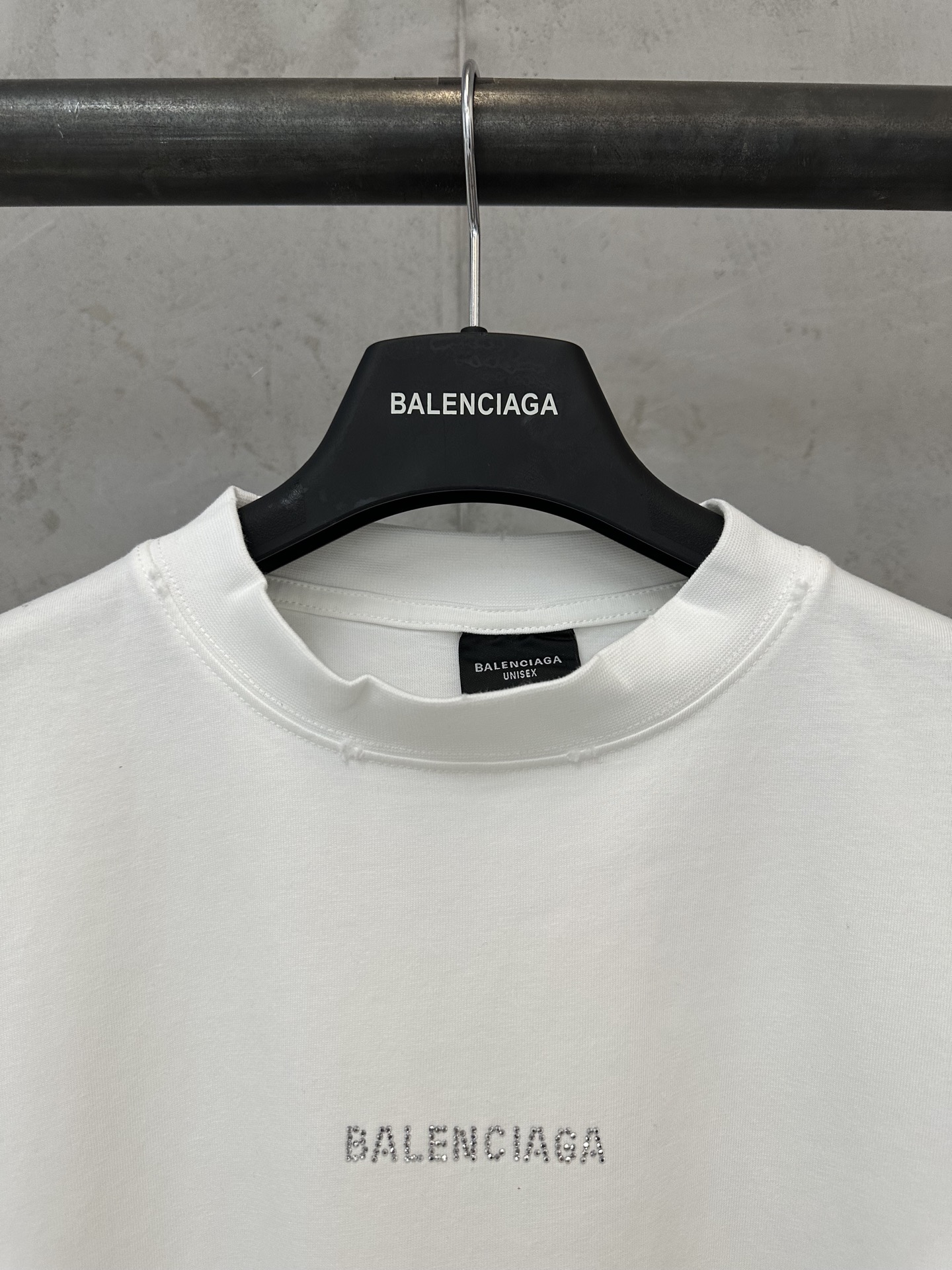 Balenciaga Balenciaga 巴黎世家 前后字母烫钻坎肩背心