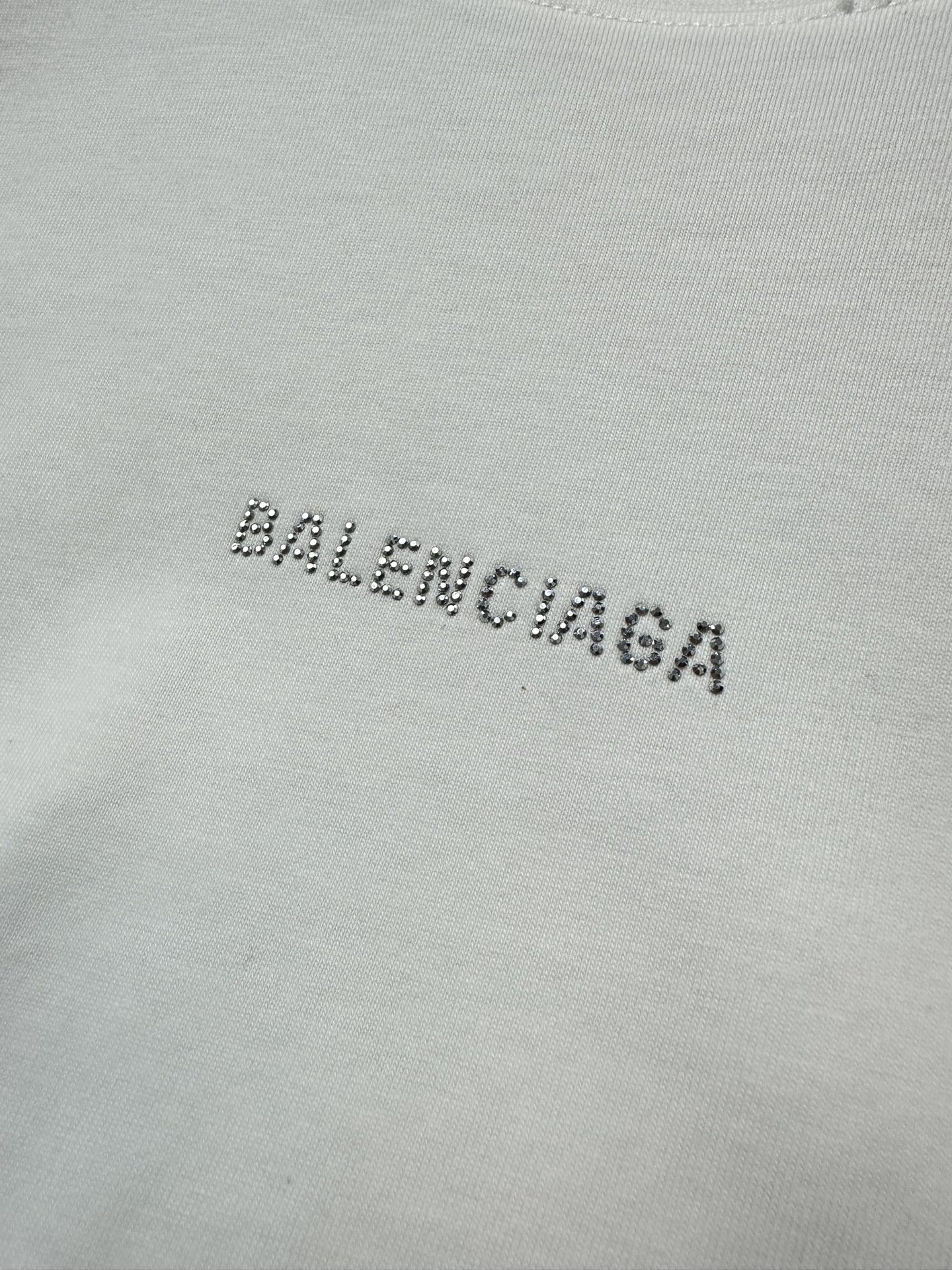 Balenciaga Balenciaga 巴黎世家 前后字母烫钻坎肩背心