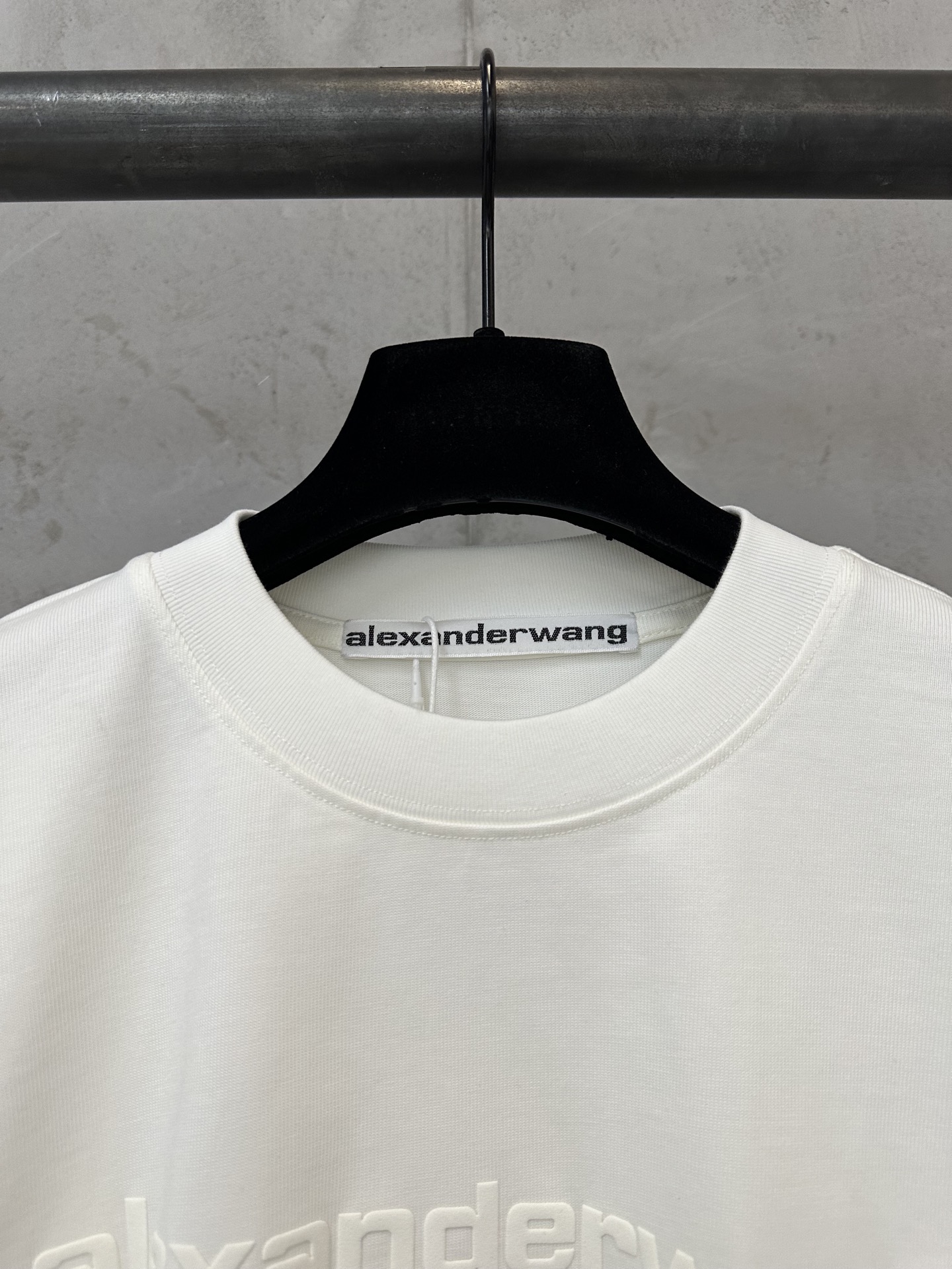 Alexander Wang Alexander wang 亚力山大 王 2026fw 新款发泡短袖T恤