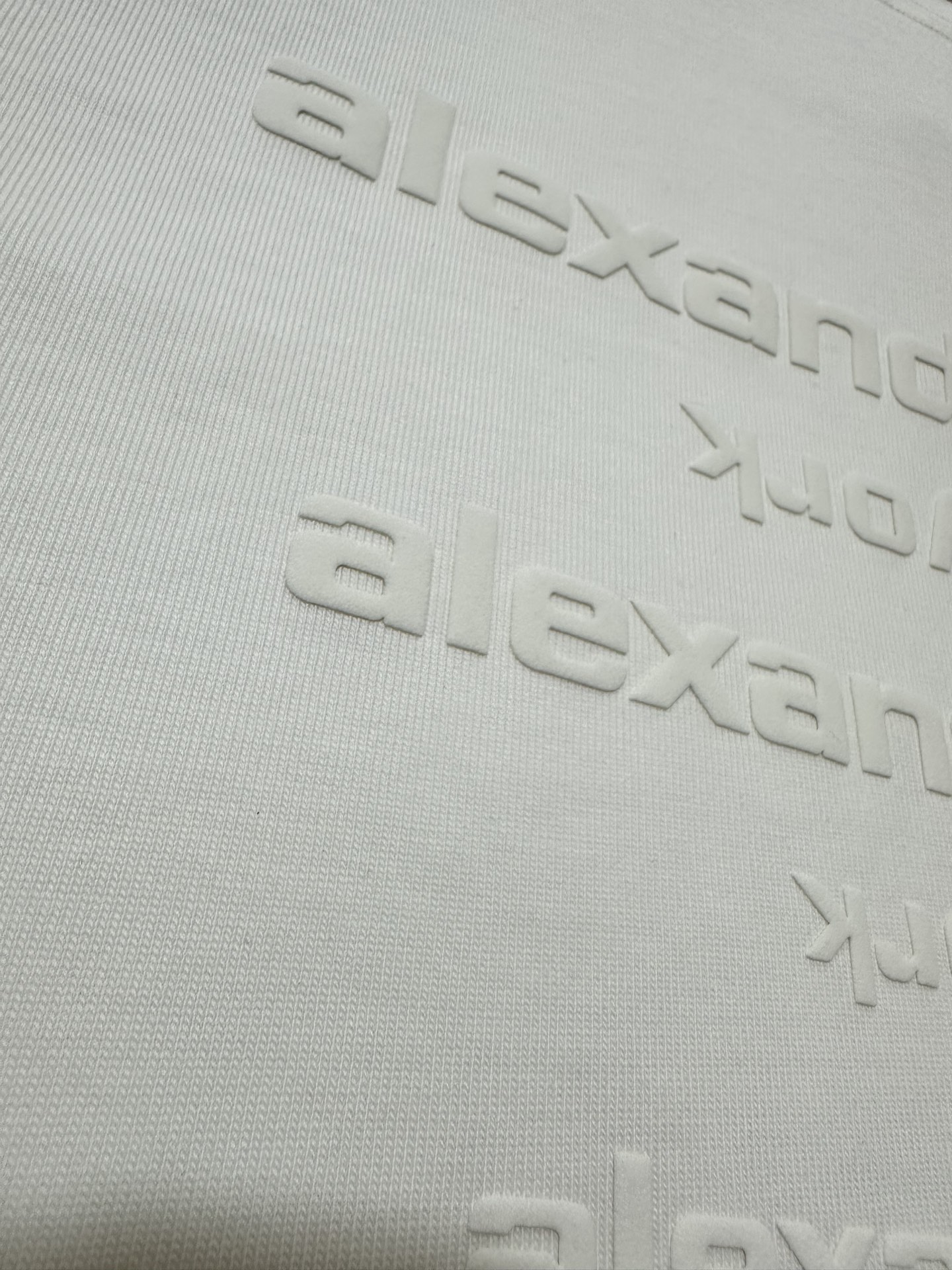 Alexander Wang Alexander wang 亚力山大 王 2026fw 新款发泡短袖T恤
