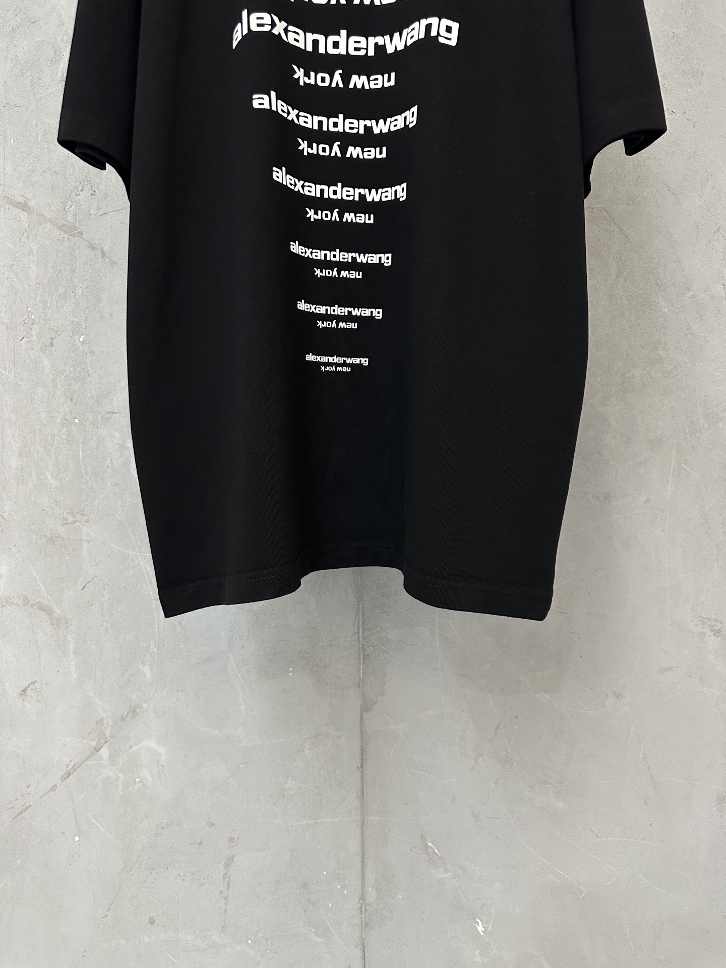 Alexander Wang Alexander wang 亚力山大 王 2026fw 新款发泡短袖T恤