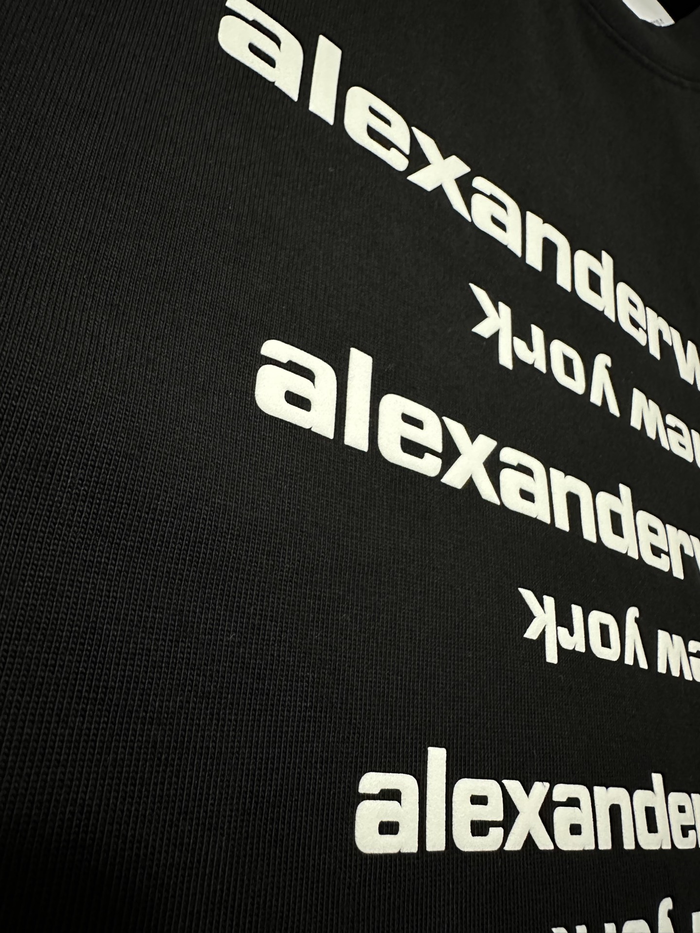 Alexander Wang Alexander wang 亚力山大 王 2026fw 新款发泡短袖T恤