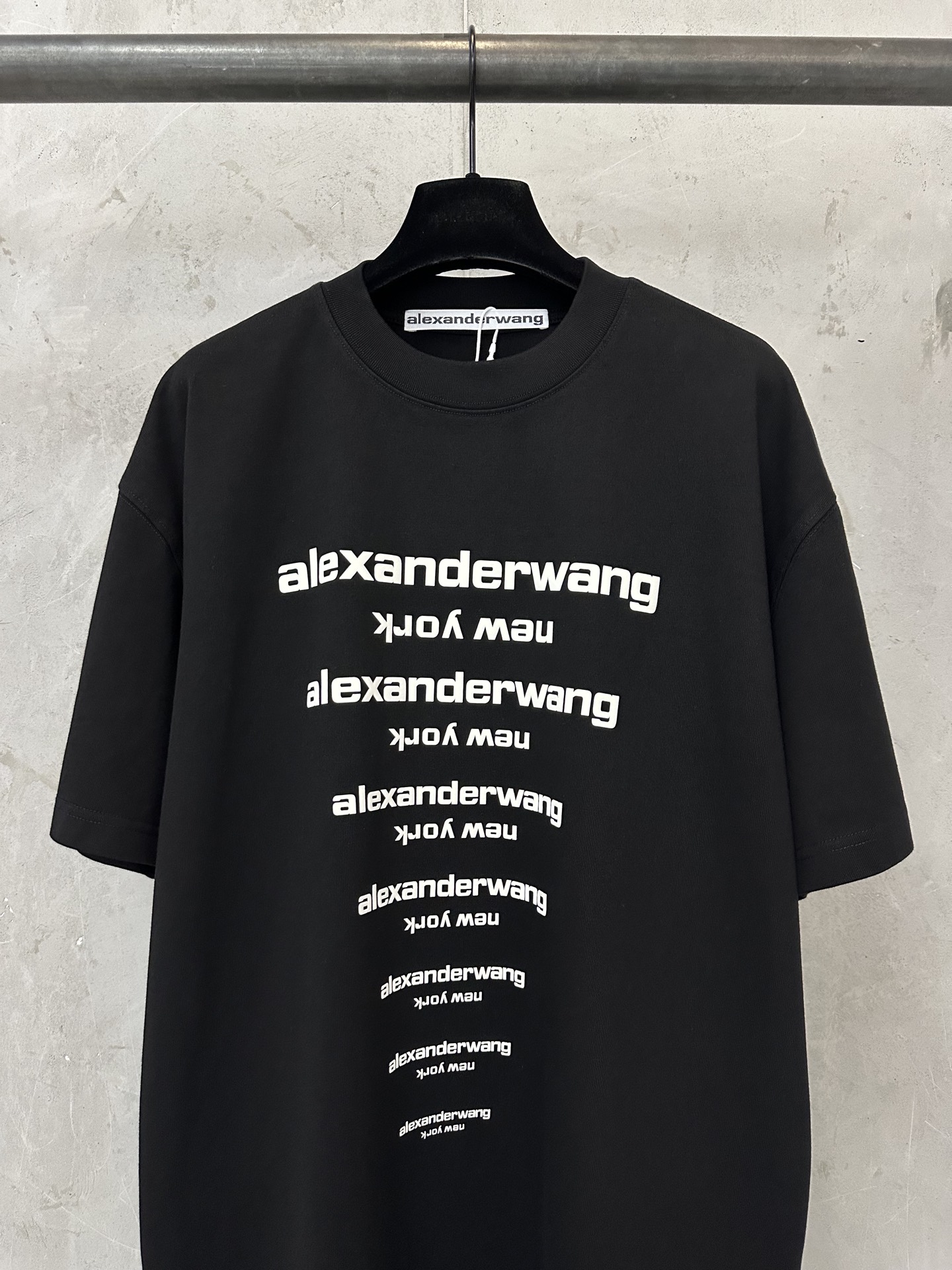 Alexander Wang Alexander wang 亚力山大 王 2026fw 新款发泡短袖T恤