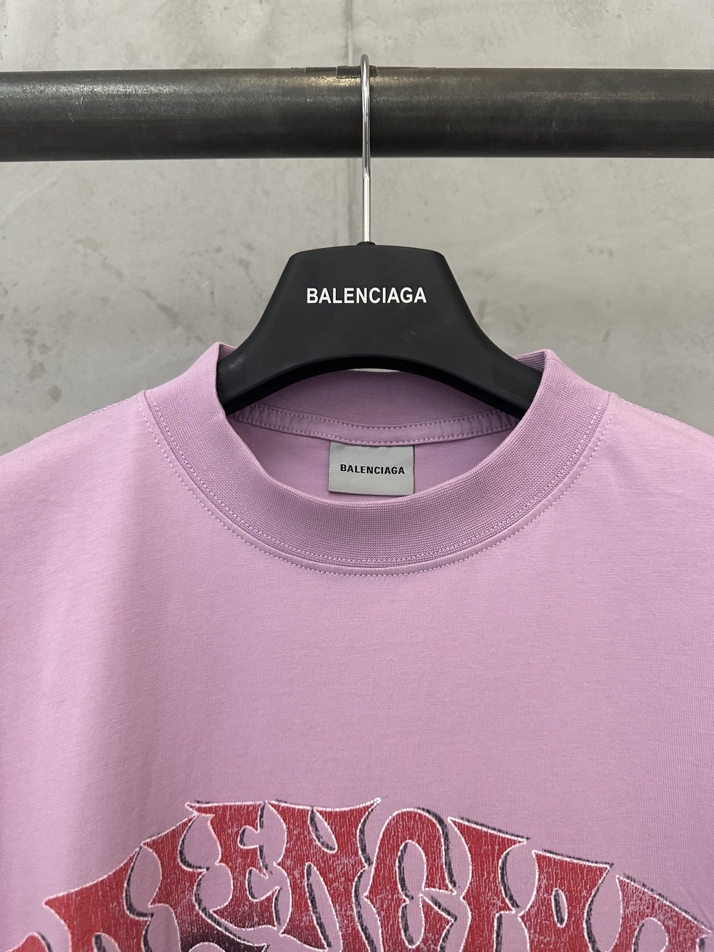 Balenciaga Balenciaga 巴黎世家 26ss 海浪椰树龟裂印花短袖T恤