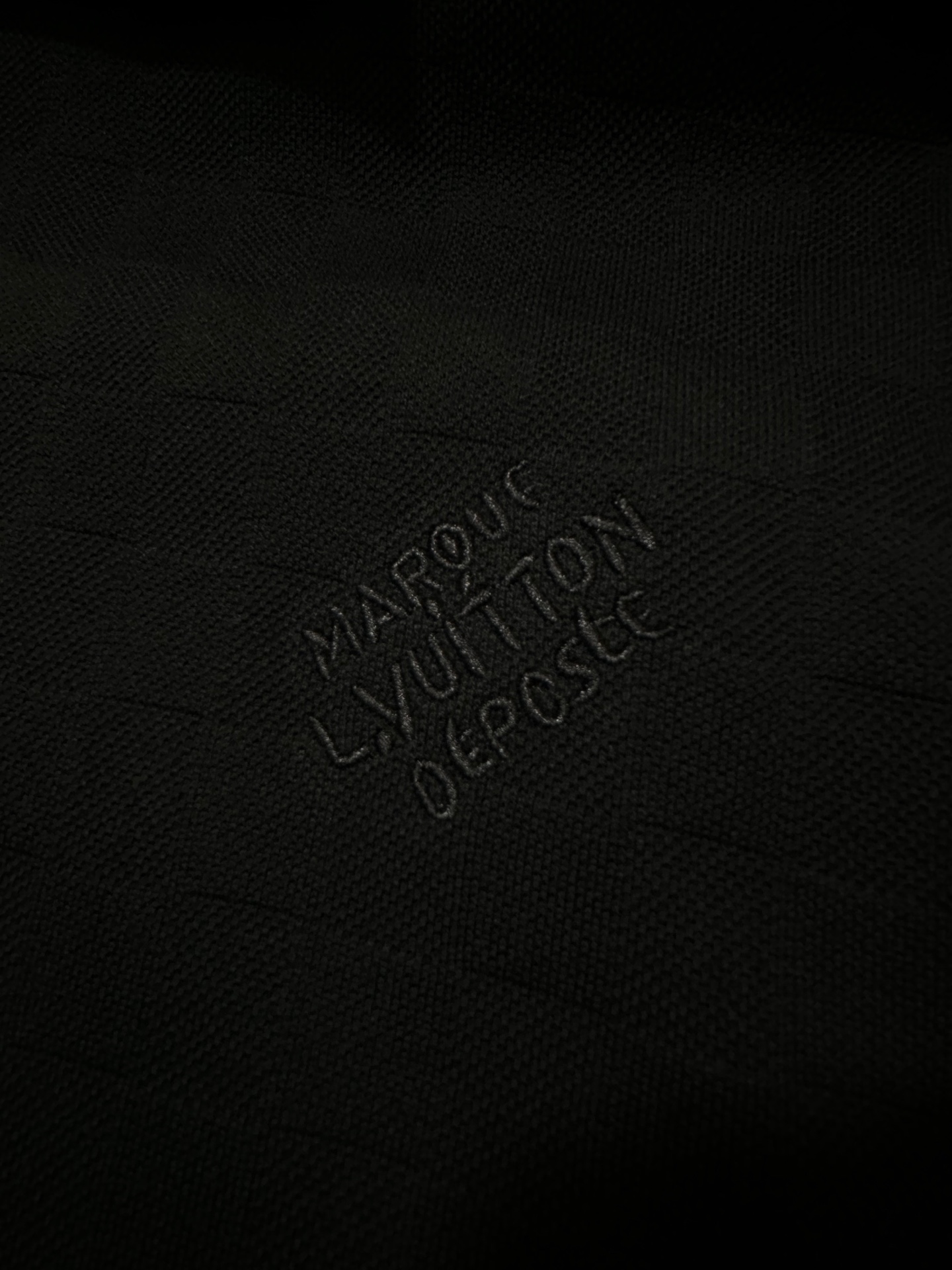Louis Vuitton LOUIS VUITTON 26SS LV珍珠纽扣套头短袖POLO衫