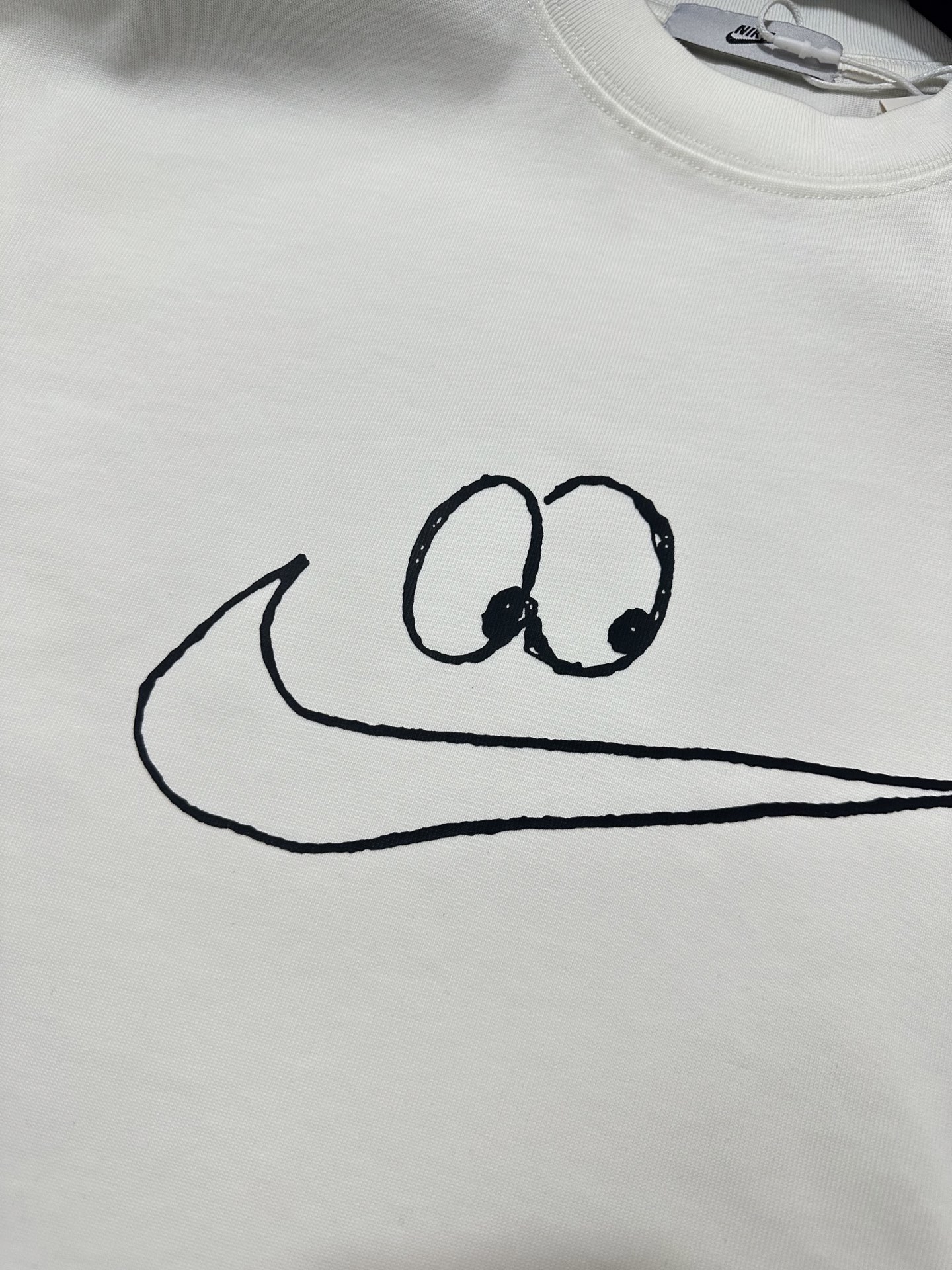Unknown Nike by you新品 王嘉尔同款 手绘图案印花短袖T恤